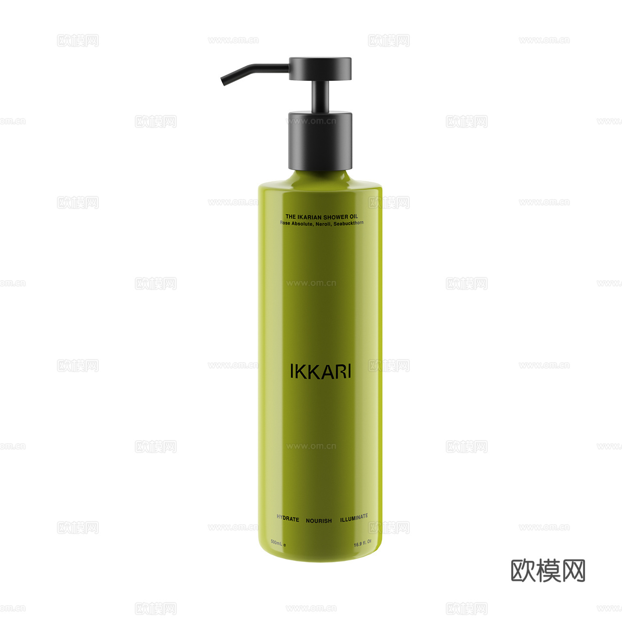 Ikkari 现代化妆品 护肤品 脸霜 装饰品摆件 摆件3d模型
