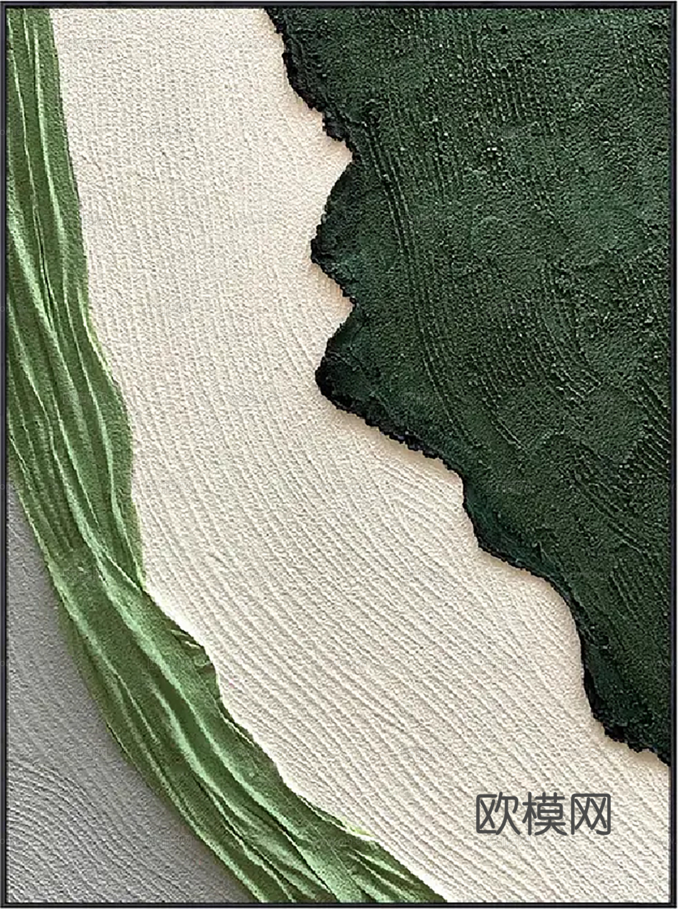 现代简约抽象装饰画