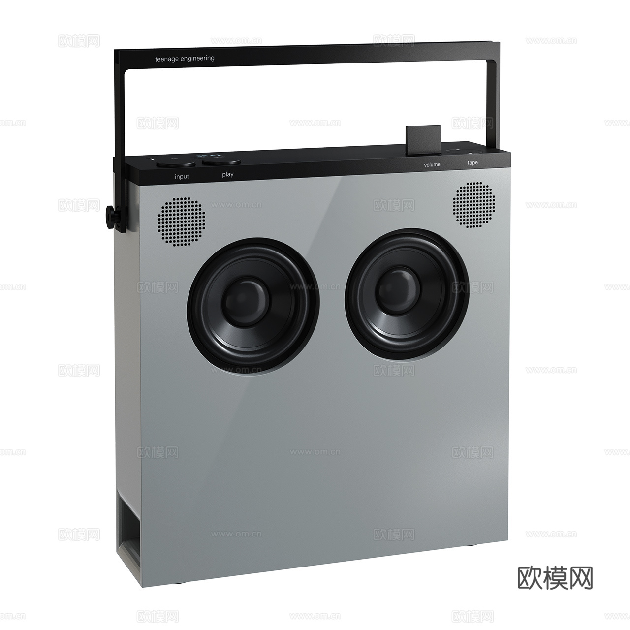 Teenage Engineering 极简音响 扬声器3d模型