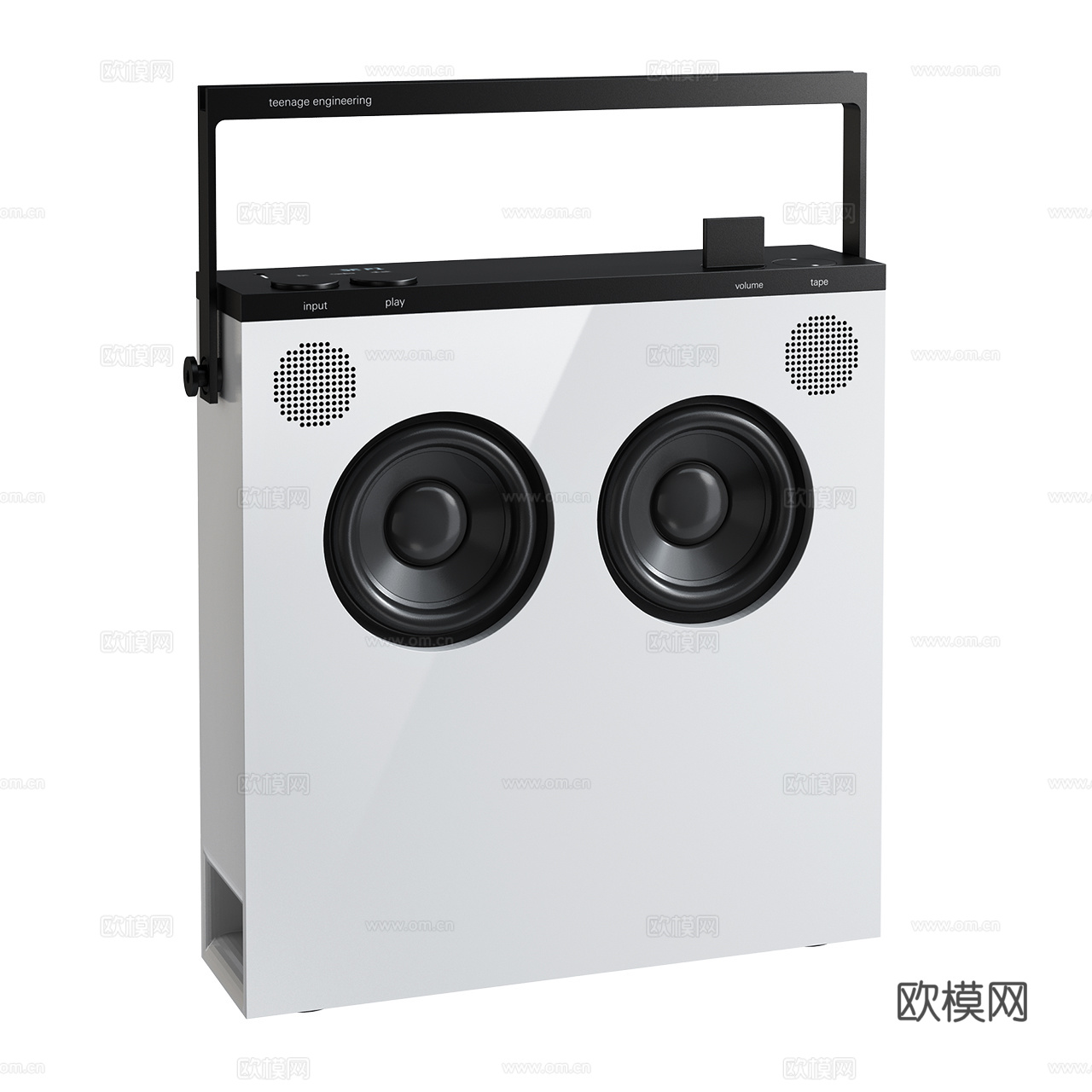 Teenage Engineering 极简音响 扬声器3d模型