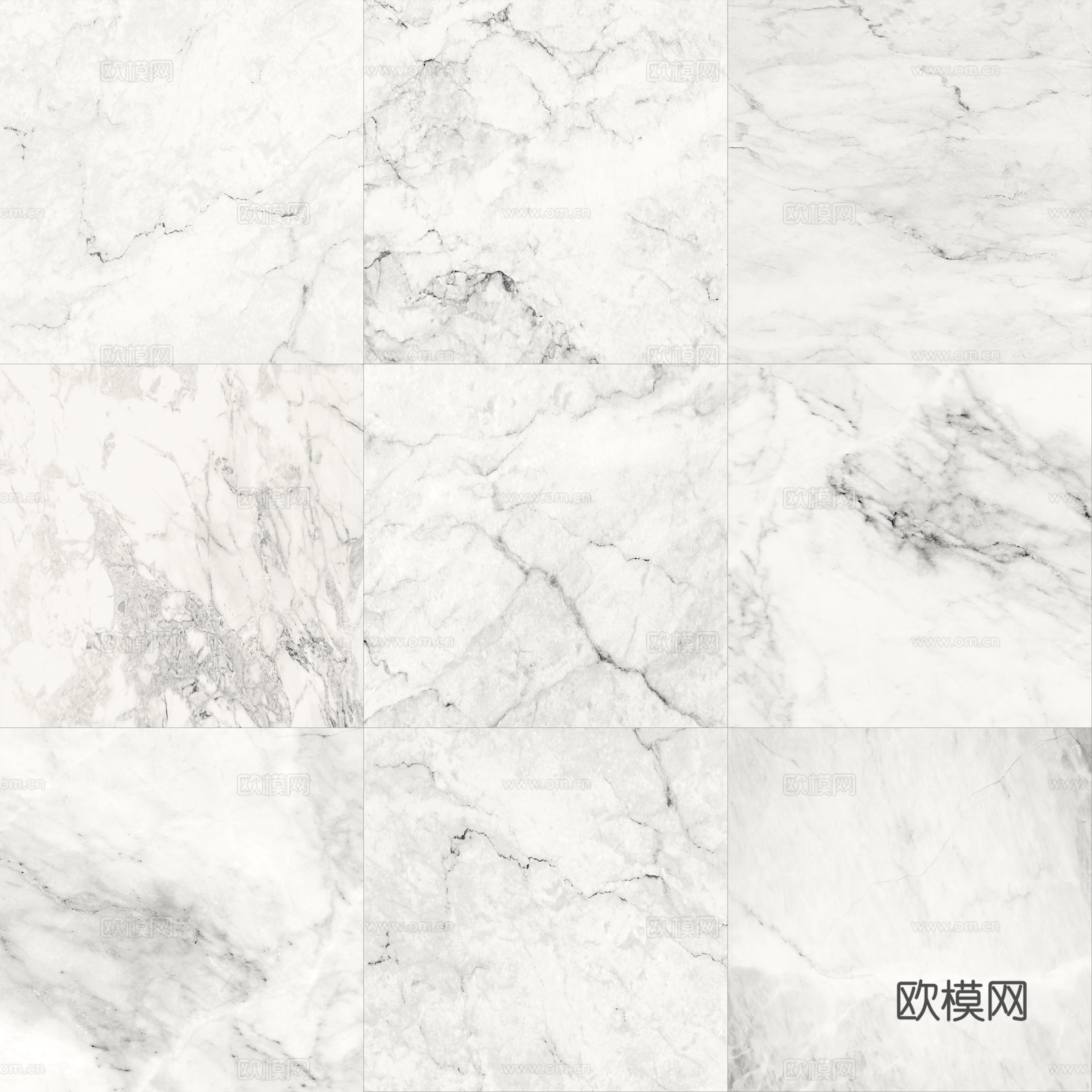 豪华白色大理石瓷砖的纹理贴图