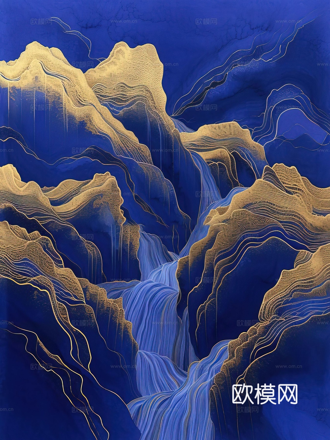 新中式国风壁纸壁画