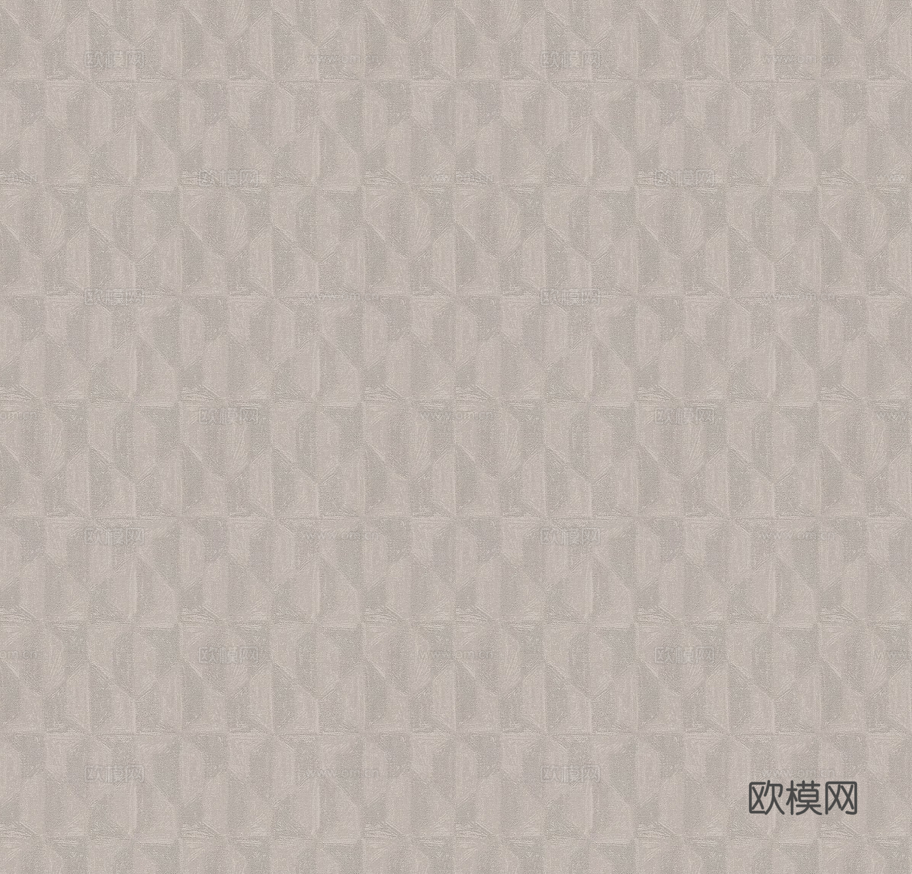 无缝灰褐色几何花纹墙纸