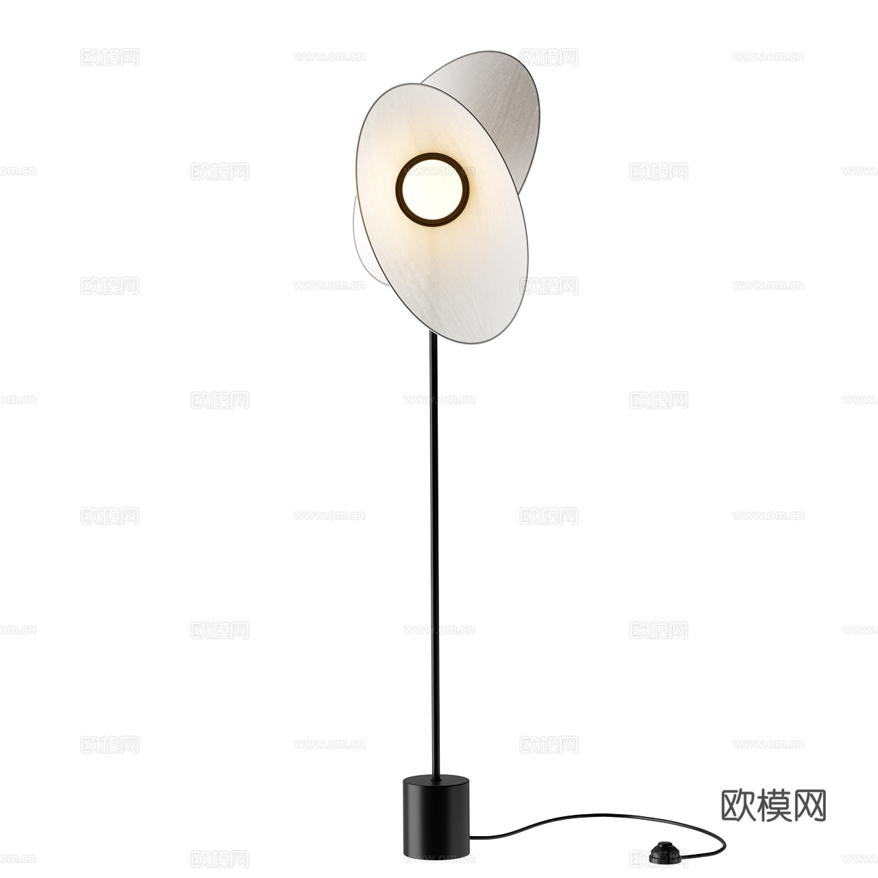 Maytoni 现代落地灯 极简落地灯 艺术落地灯 布艺落地3d模型