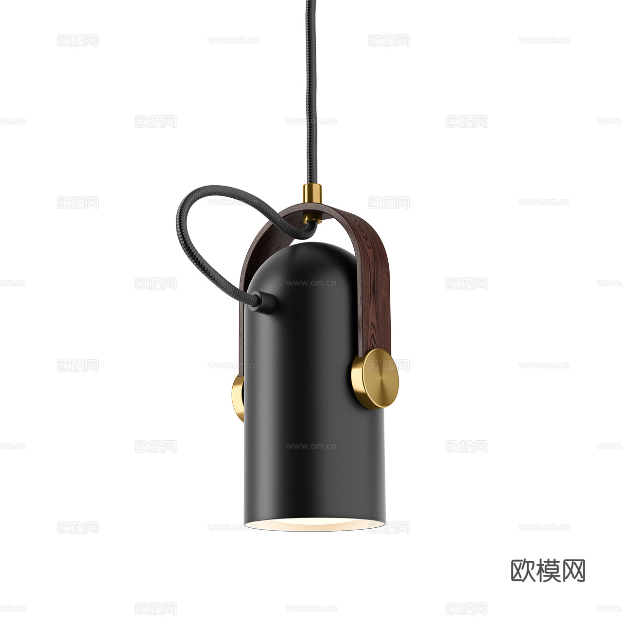 Le Klint 中古风吊灯 圆形吊灯 黑色吊灯 复古吊灯3d模型