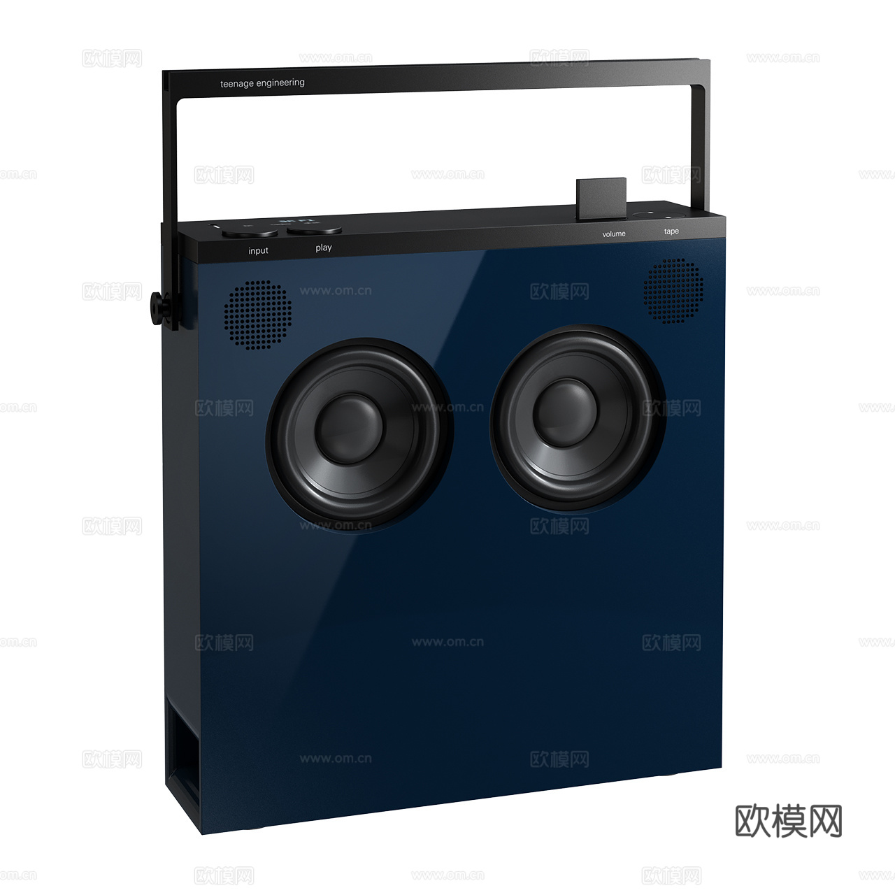 Teenage Engineering 极简音响 扬声器3d模型