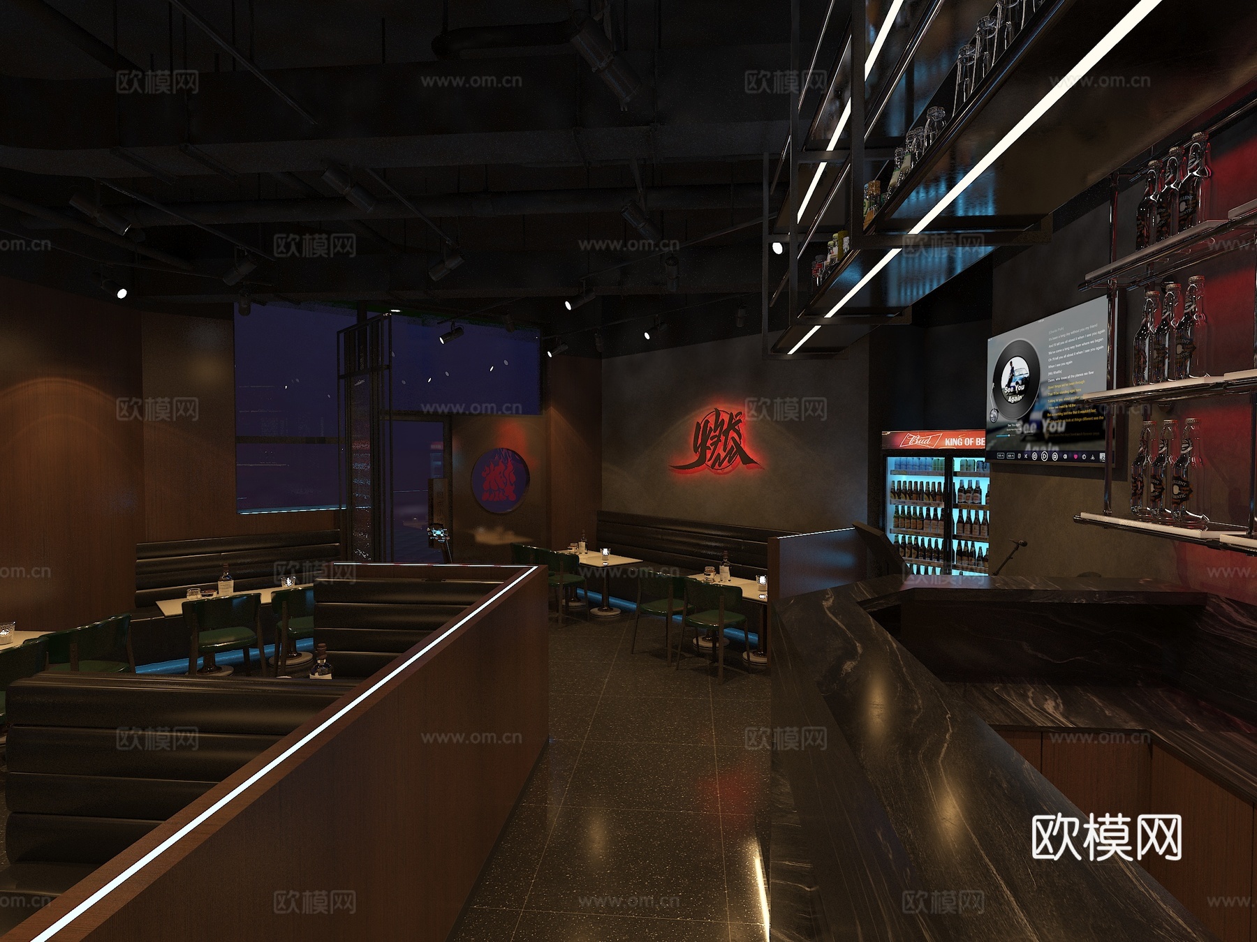 燃点小酒馆3d模型