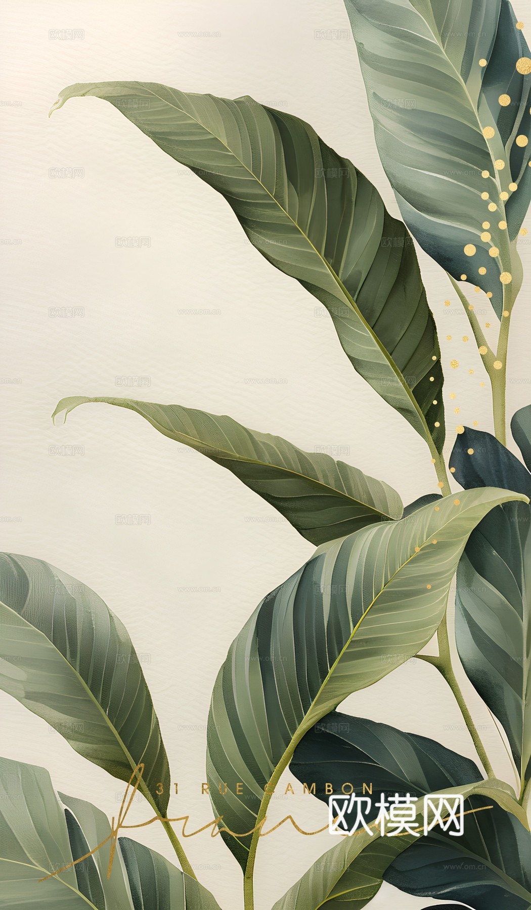 文艺小清新简约现代装饰画