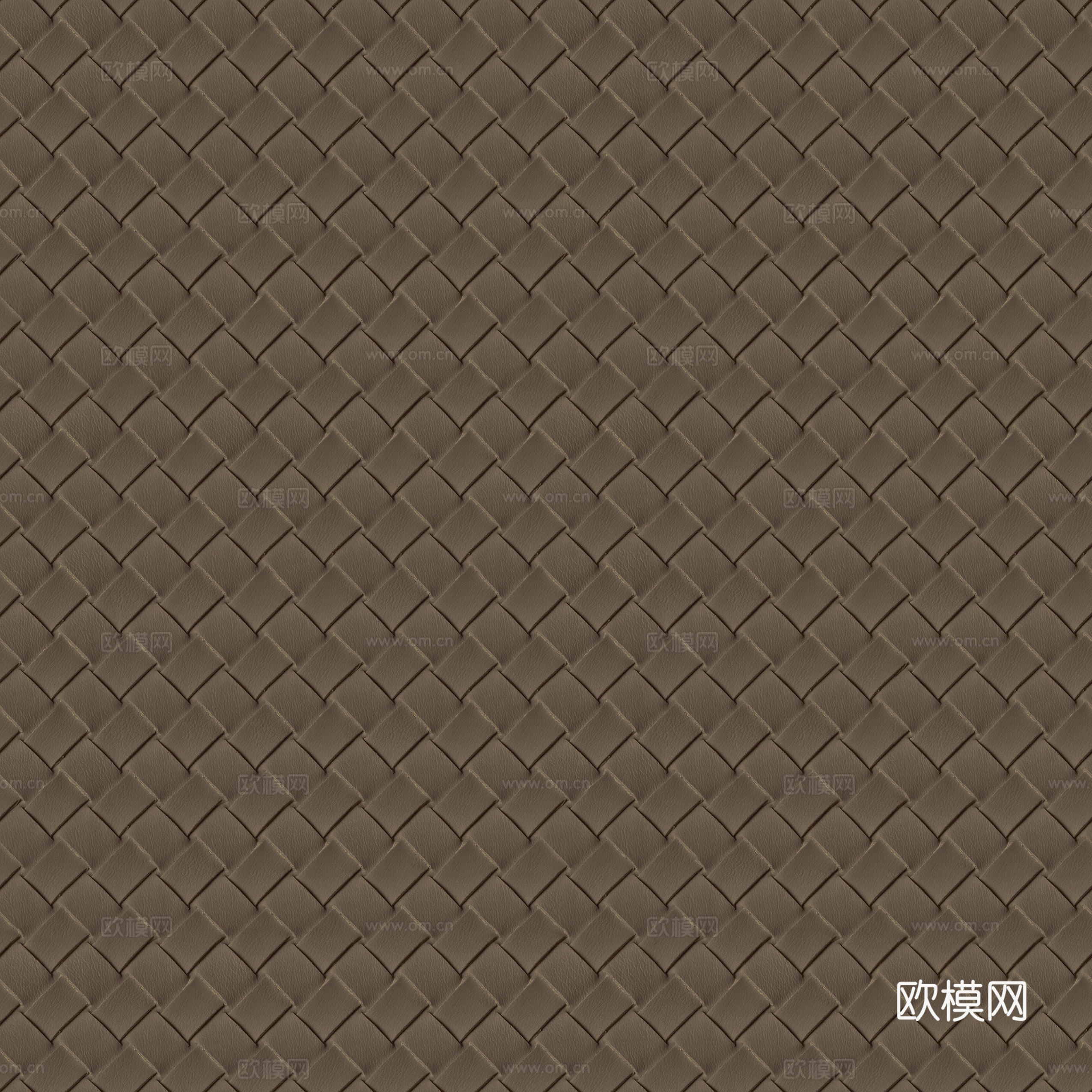 无缝暖棕色编织皮纹
