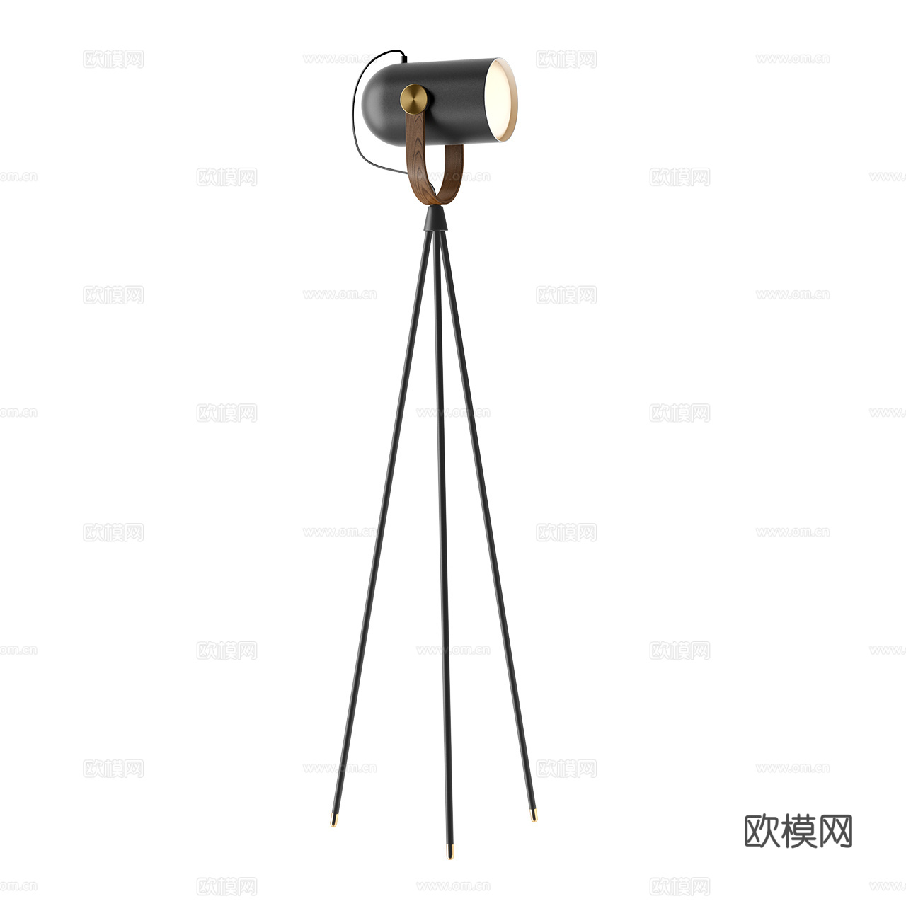 Le Klint 中古风落地灯 复古落地灯 极简落地灯3d模型
