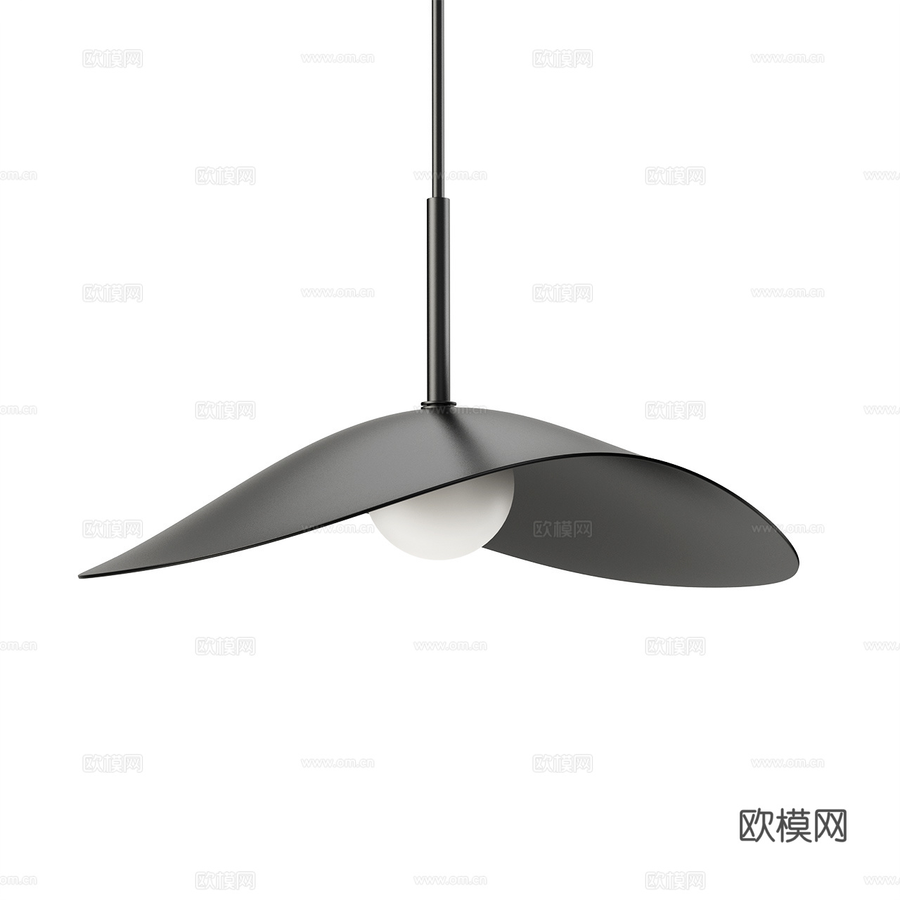 Norr11 现代吊灯 装饰吊灯 异形吊灯 黑色吊灯3d模型