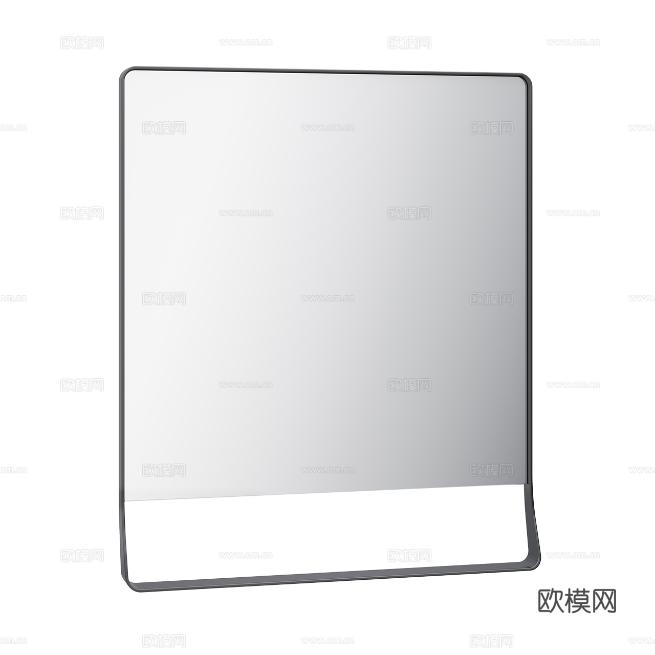 Bonaldo 极简镜子 落地镜 穿衣镜 全身镜3d模型