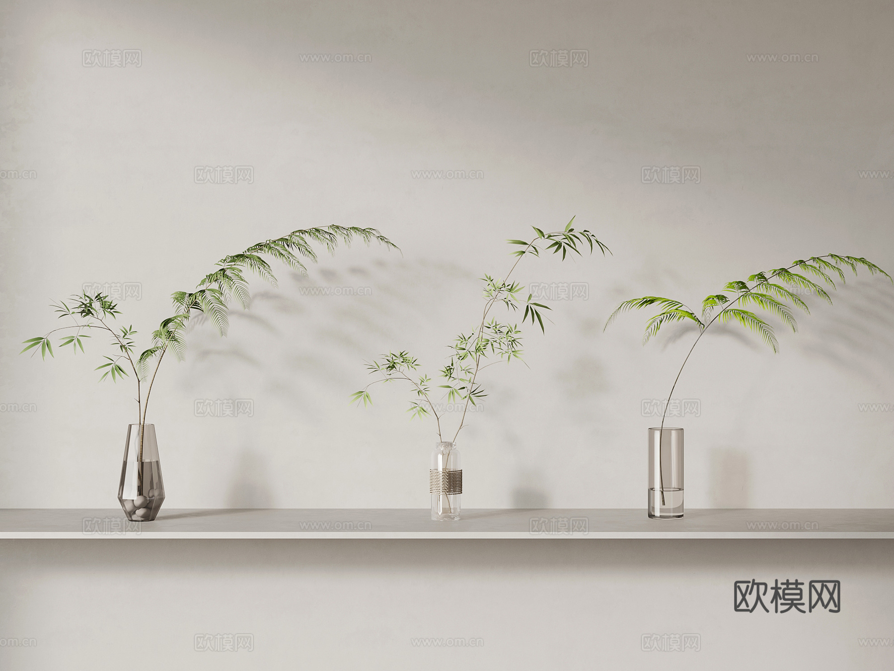 绿植 现代绿植 桌面绿植 水生植物3d模型