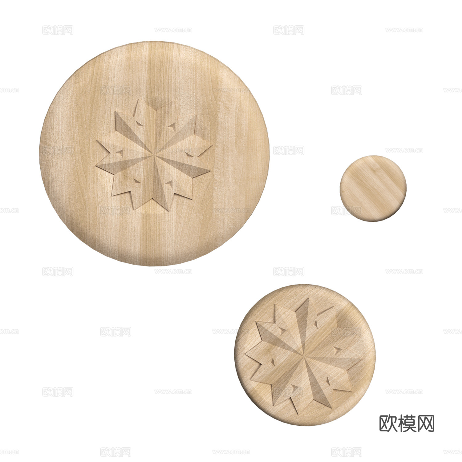 墙饰组合3d模型