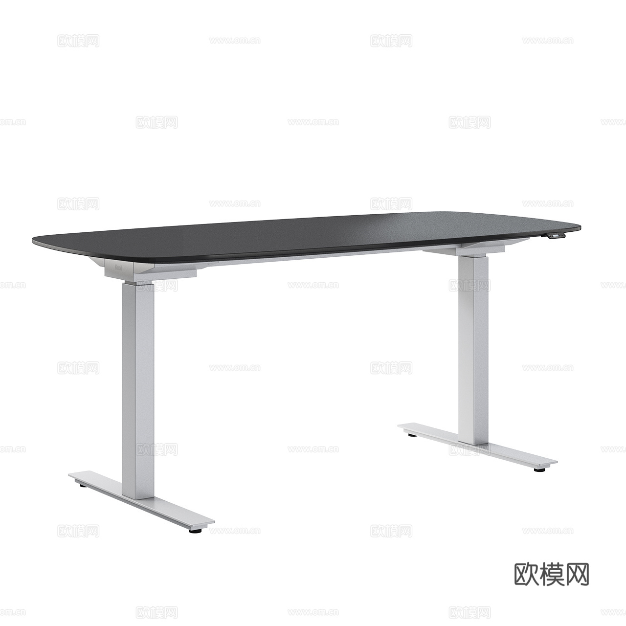 Knoll 极简办公桌 工作台 升降桌 可调节办公桌3d模型