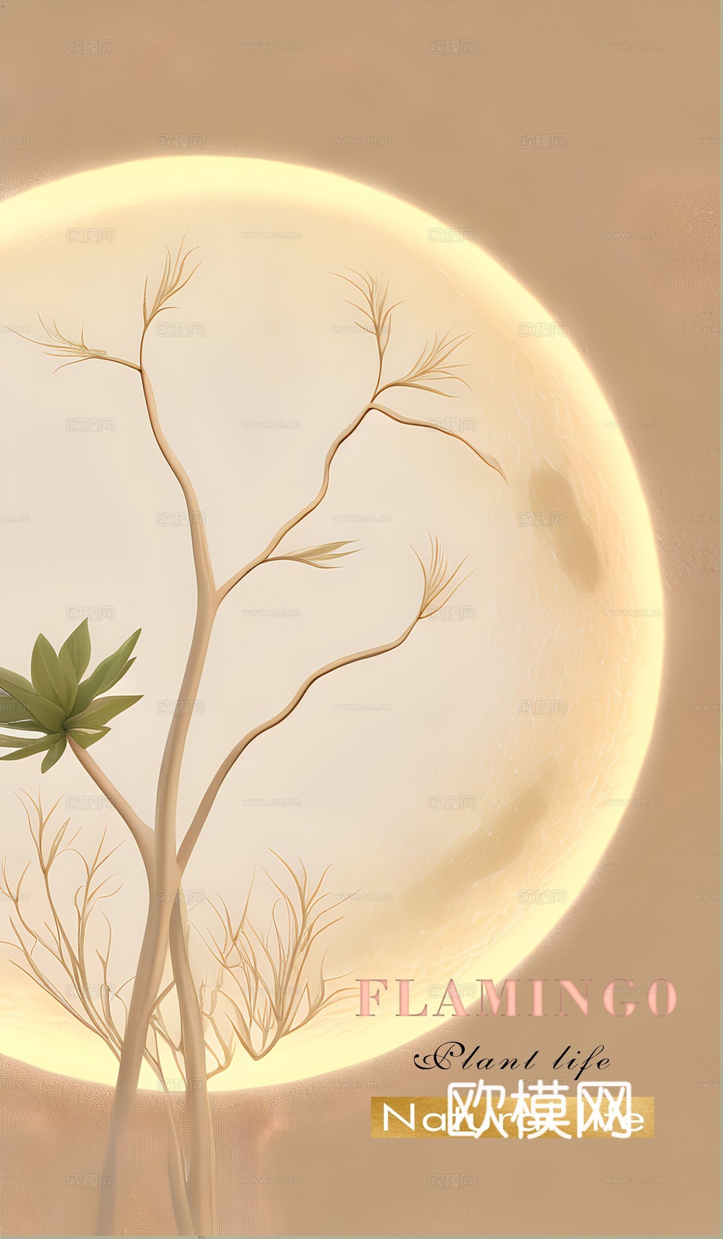 文艺小清新简约现代装饰画