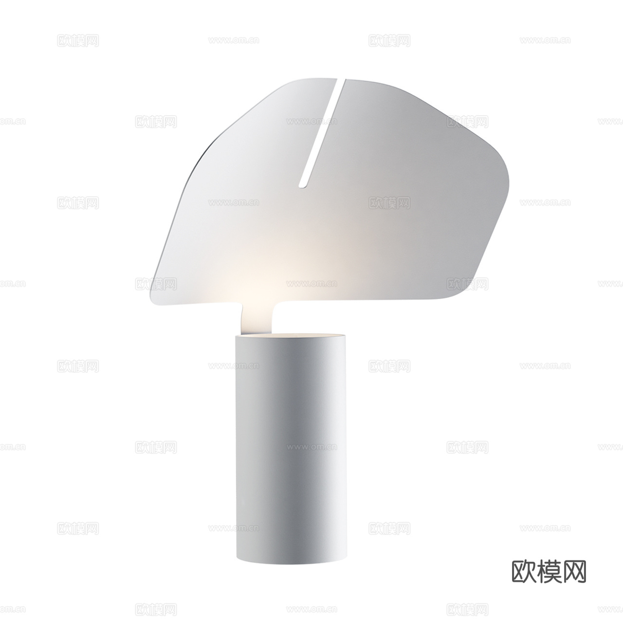 Marzais 现代台灯 极简台灯 叶子台灯 金属台灯3d模型