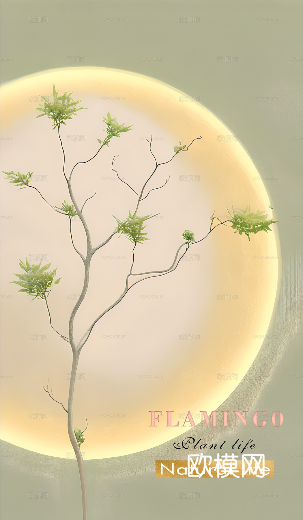 文艺小清新简约现代装饰画