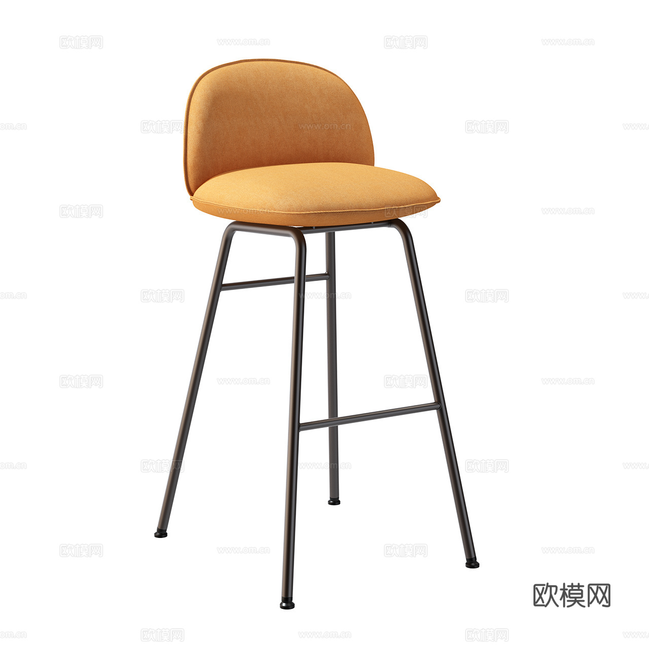 Sedus 现代极简吧椅 布艺布艺 别偶布艺 金属布艺3d模型