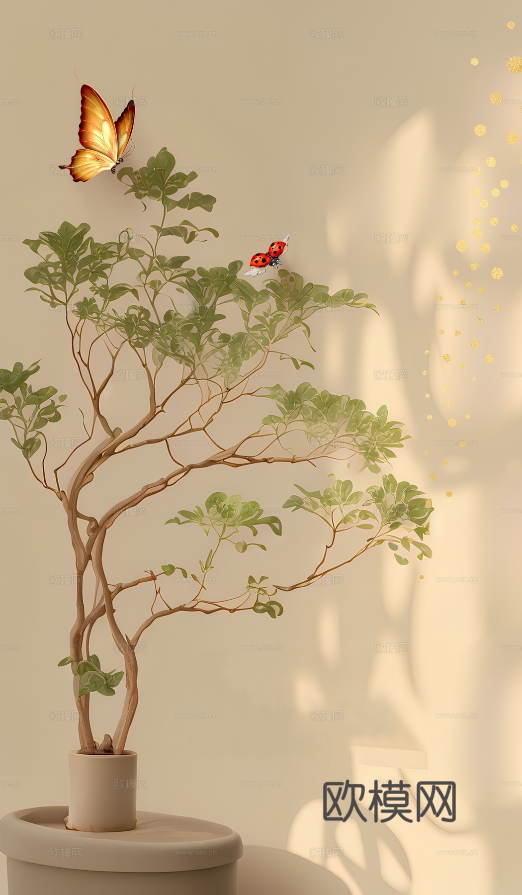 文艺小清新简约现代装饰画