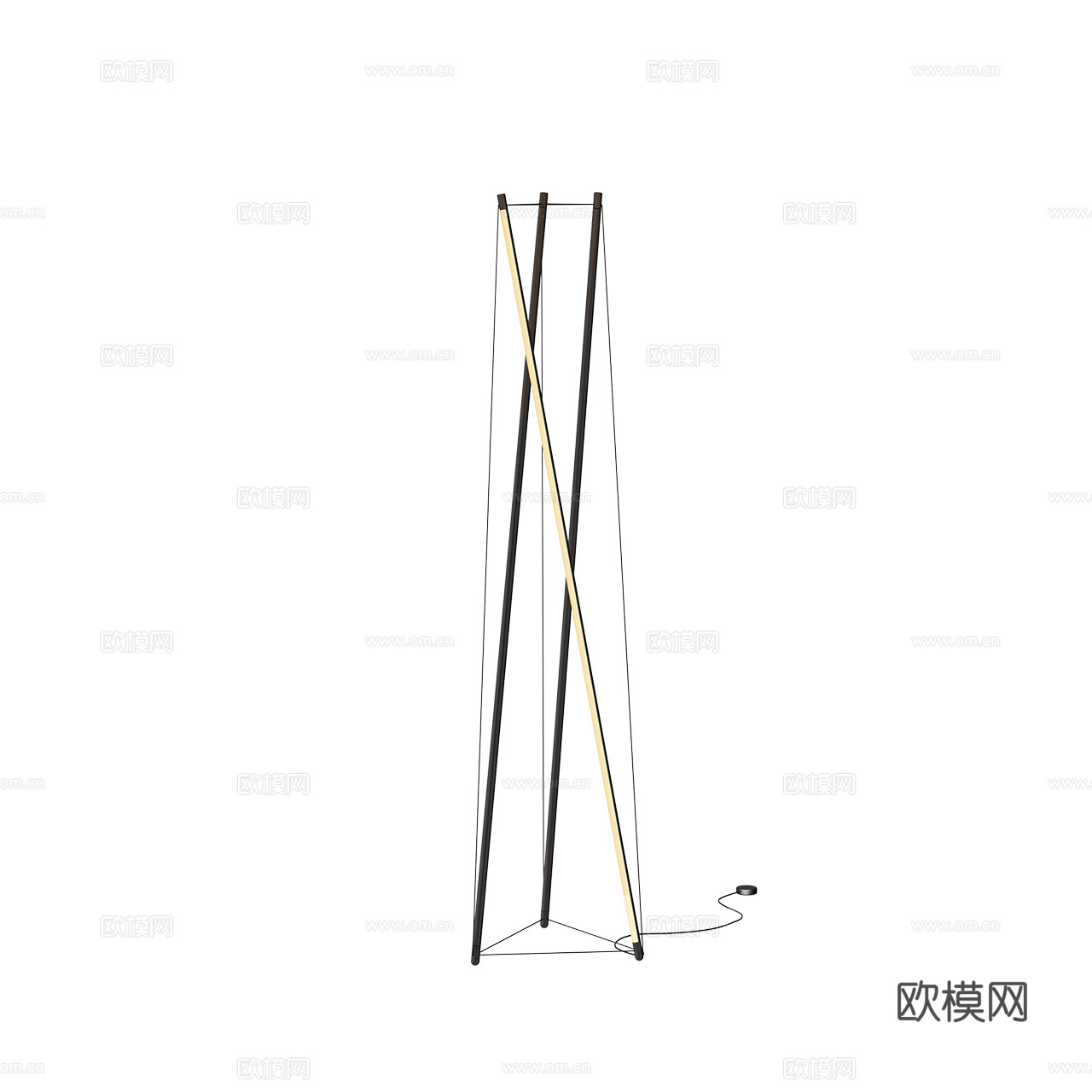 Martinelli Luce 极简落地灯 现代落地灯3d模型