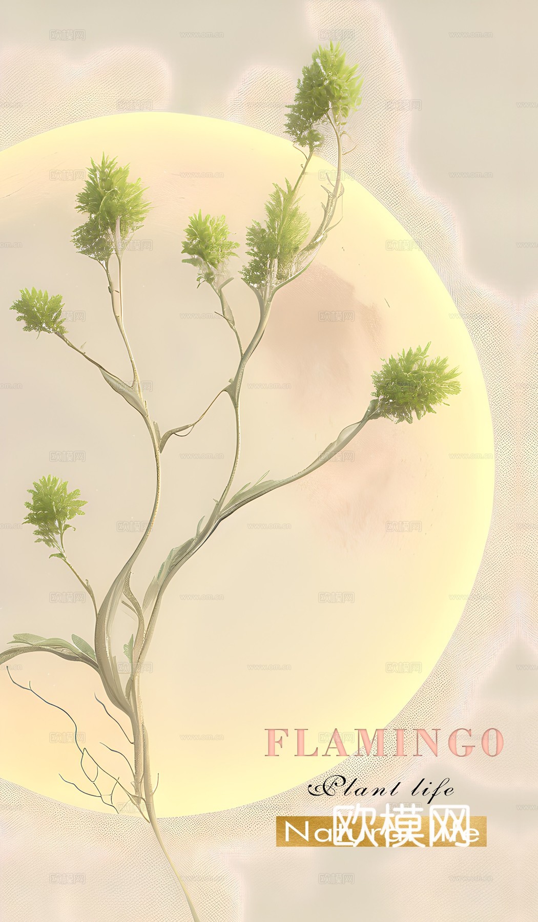 文艺小清新简约现代装饰画