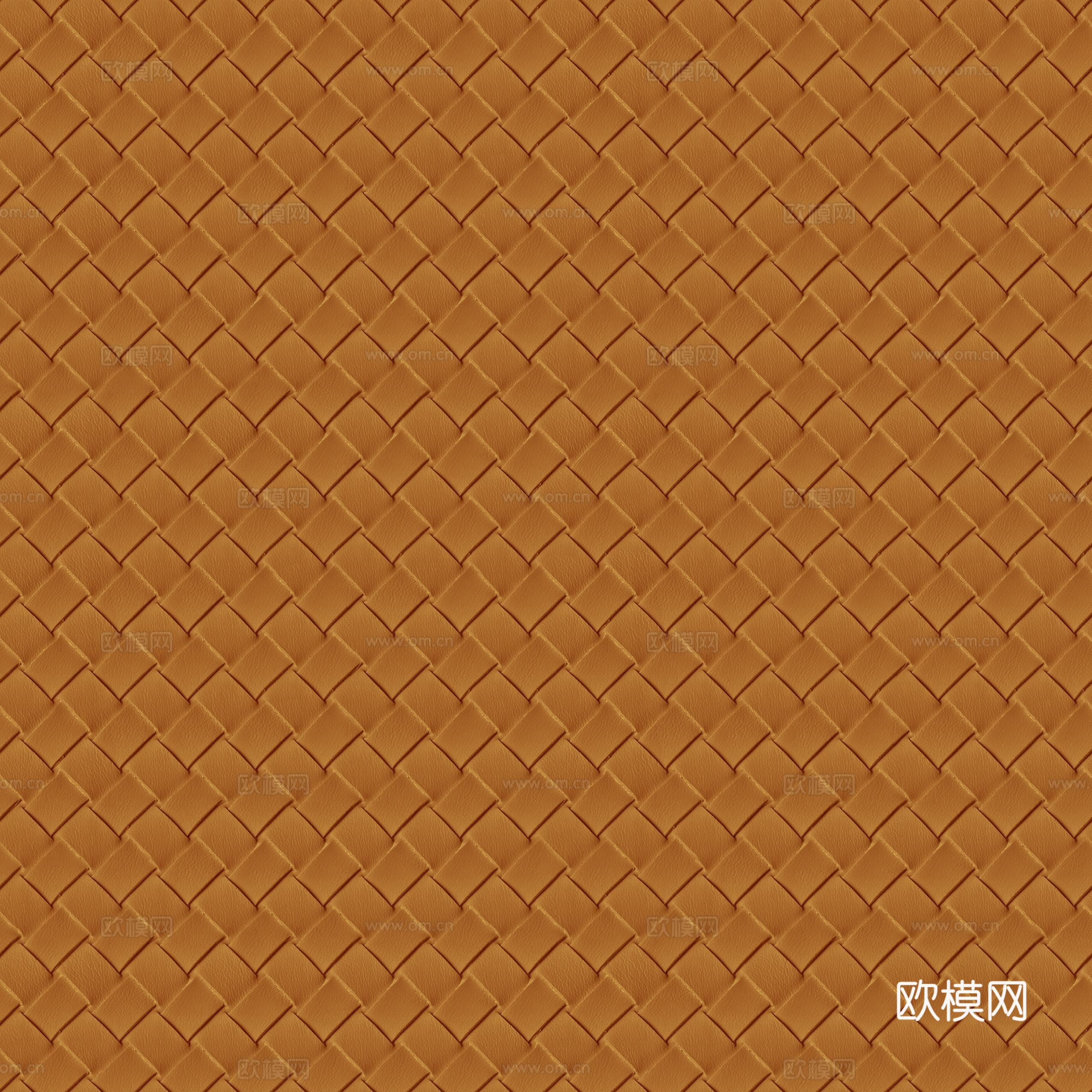 无缝黄色编织皮纹