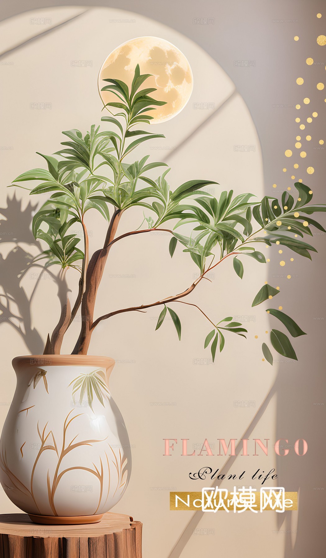 文艺小清新简约现代装饰画