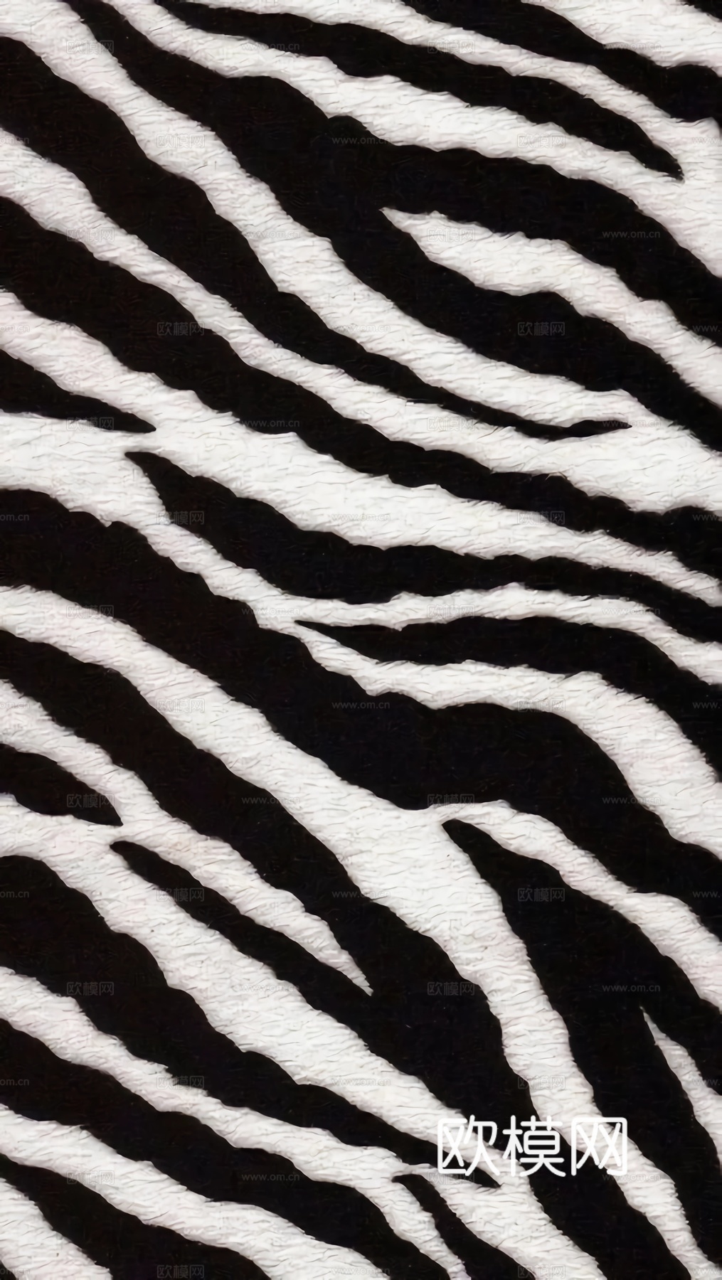 斑马纹 毛皮