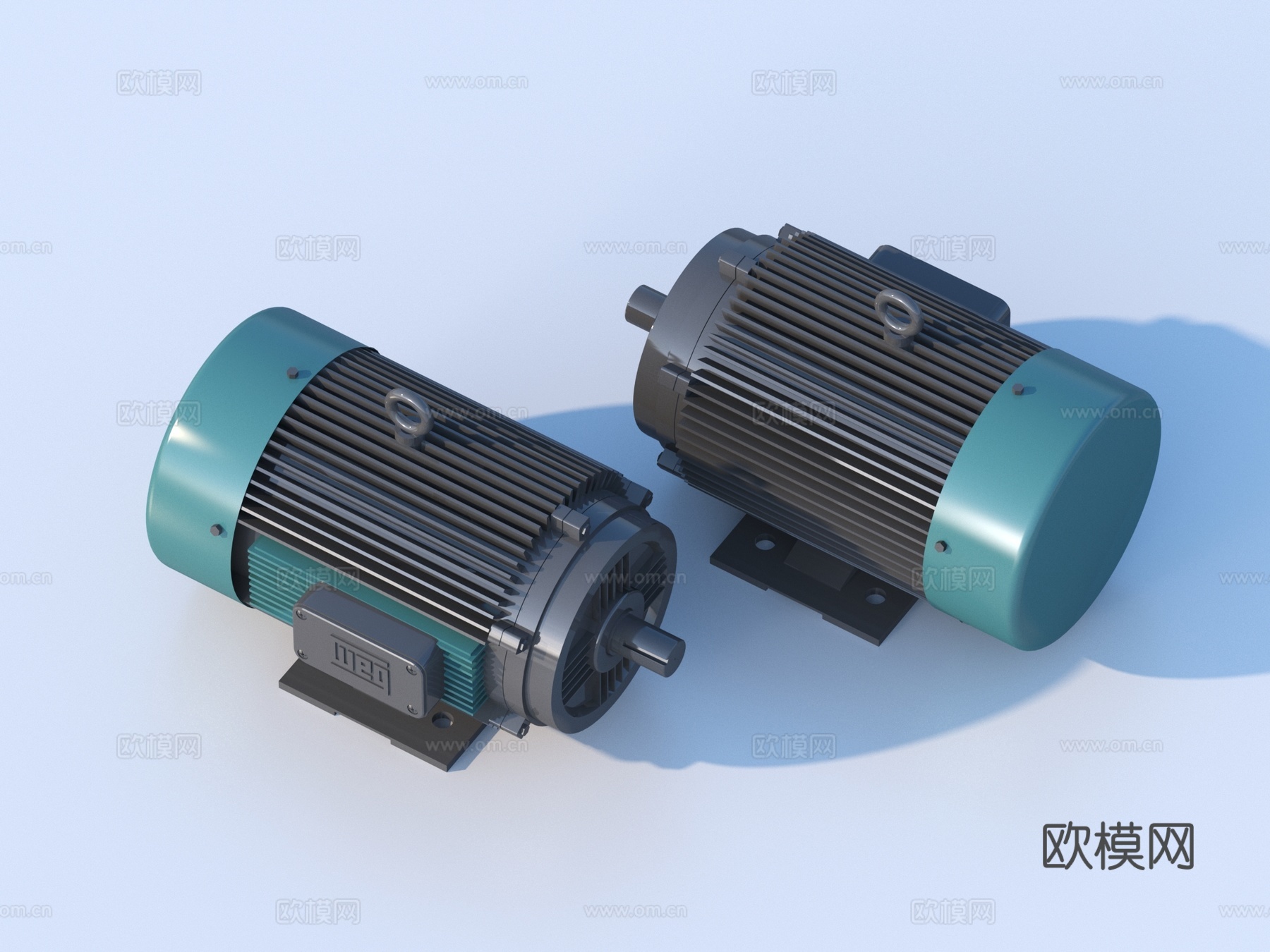 电机 马达 发动机 引擎 动力系统 工业设备3d模型