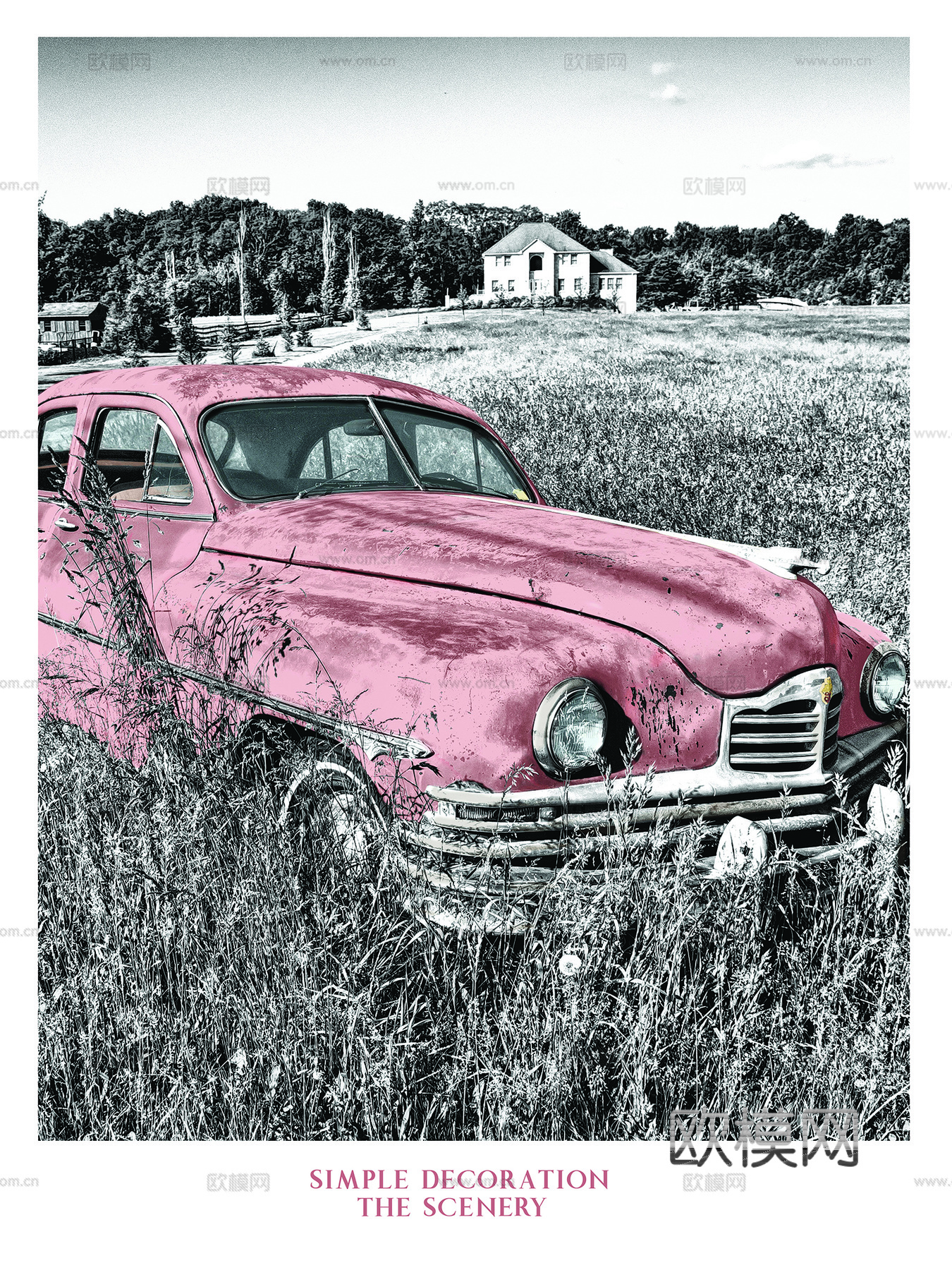 现代轻奢简约装饰画下载