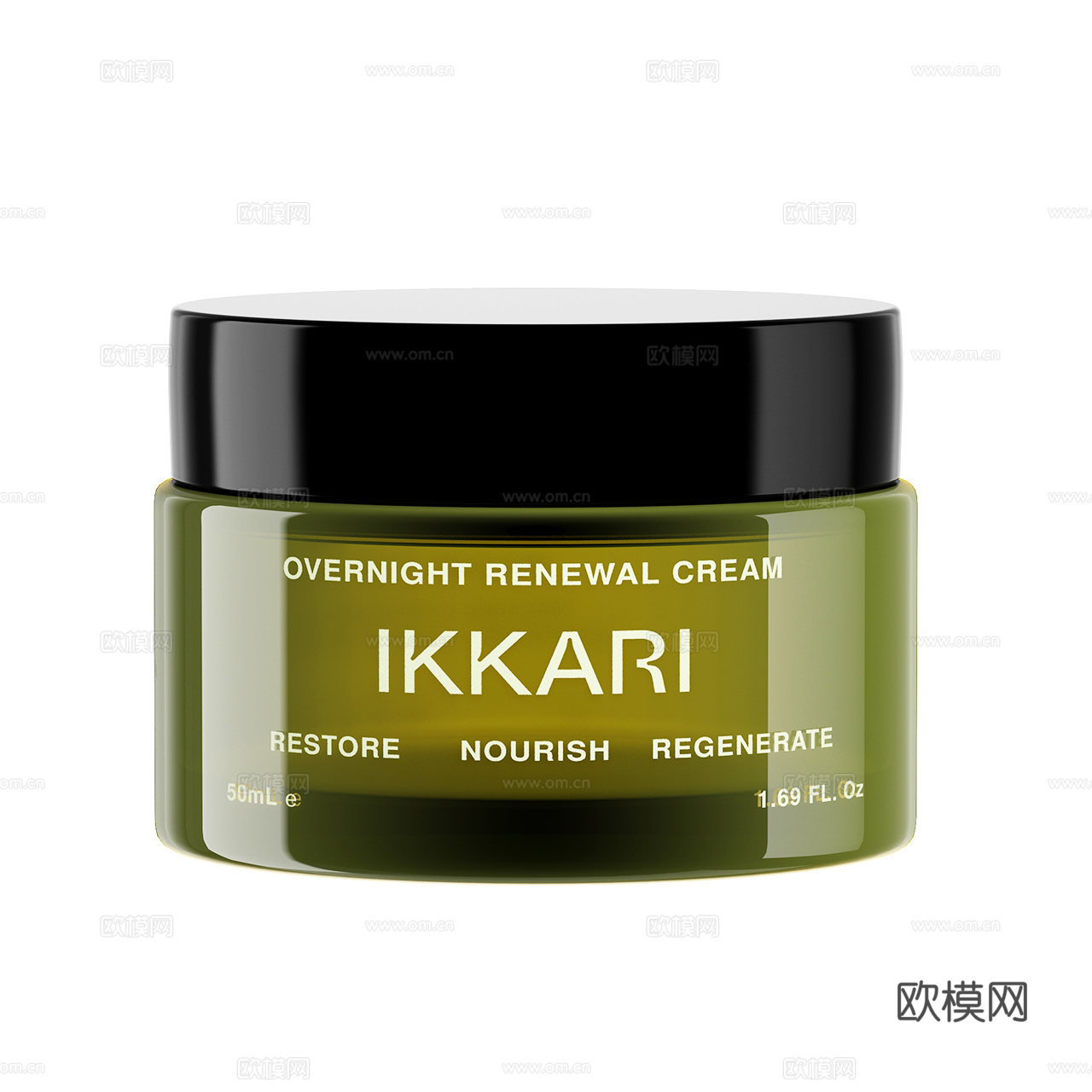 Ikkari 现代化妆品 护肤品 脸霜 装饰品摆件 摆件3d模型