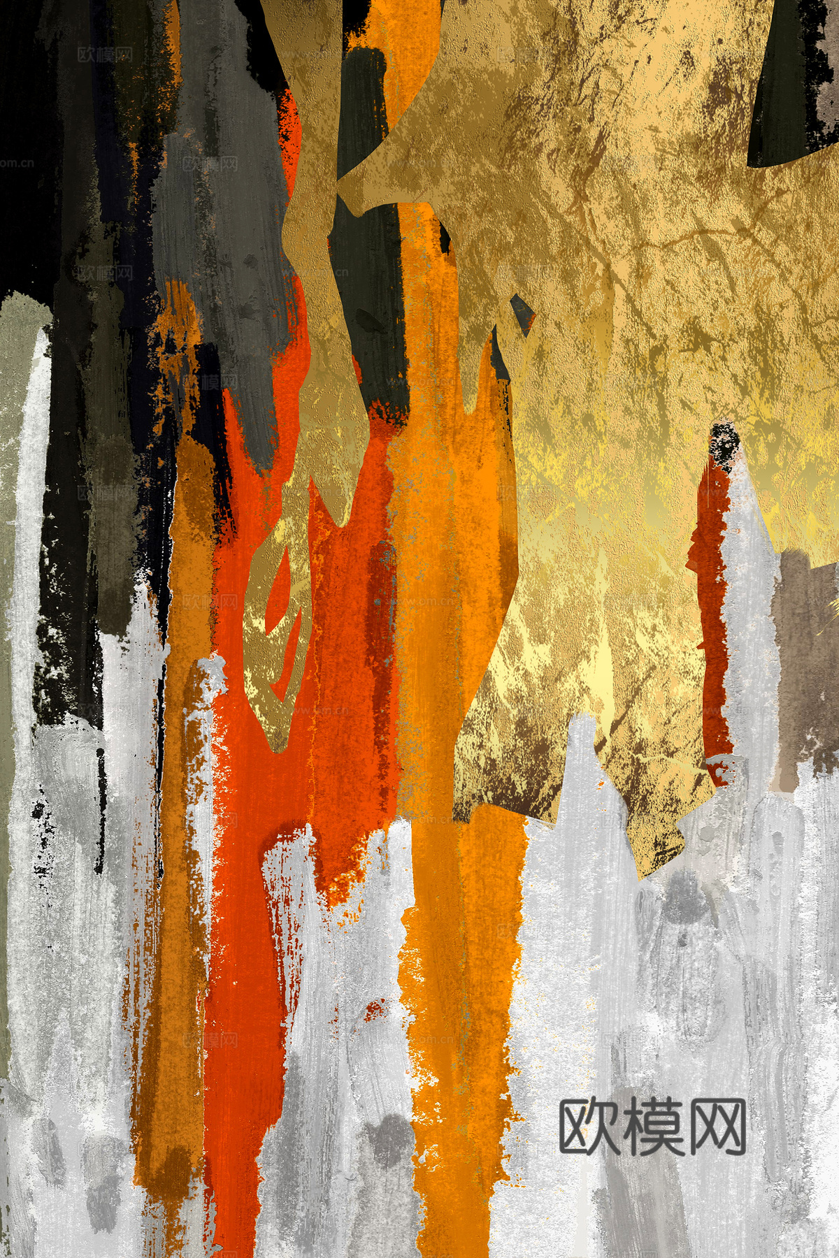 现代轻奢简约装饰画下载