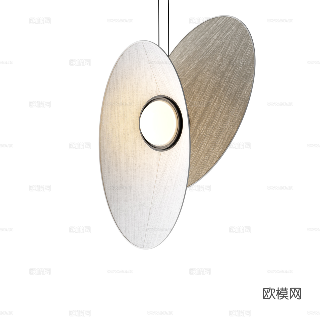 Maytoni 现代吊灯 装饰吊灯 布艺吊灯 极简吊灯3d模型