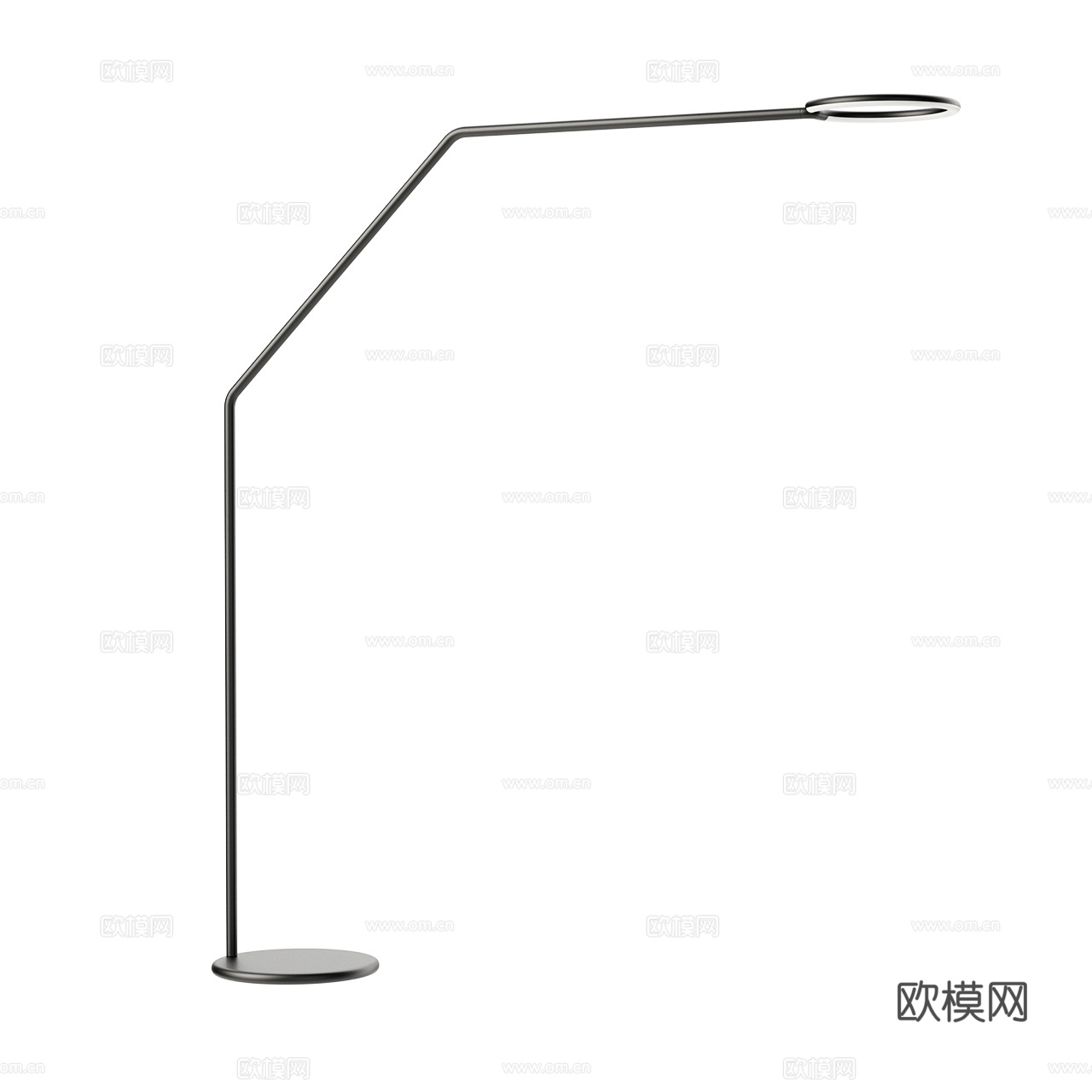Artemide 现代落地灯 极简落地灯 黑色落地灯3d模型