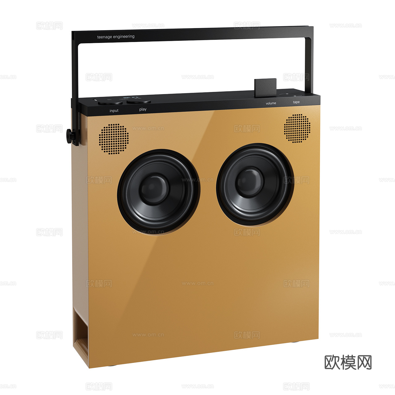 Teenage Engineering 极简音响 扬声器3d模型