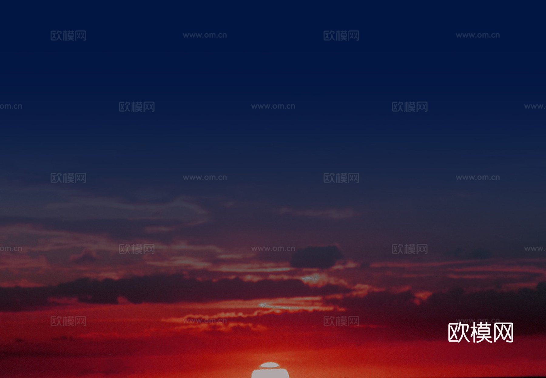 夜景 夜晚天空