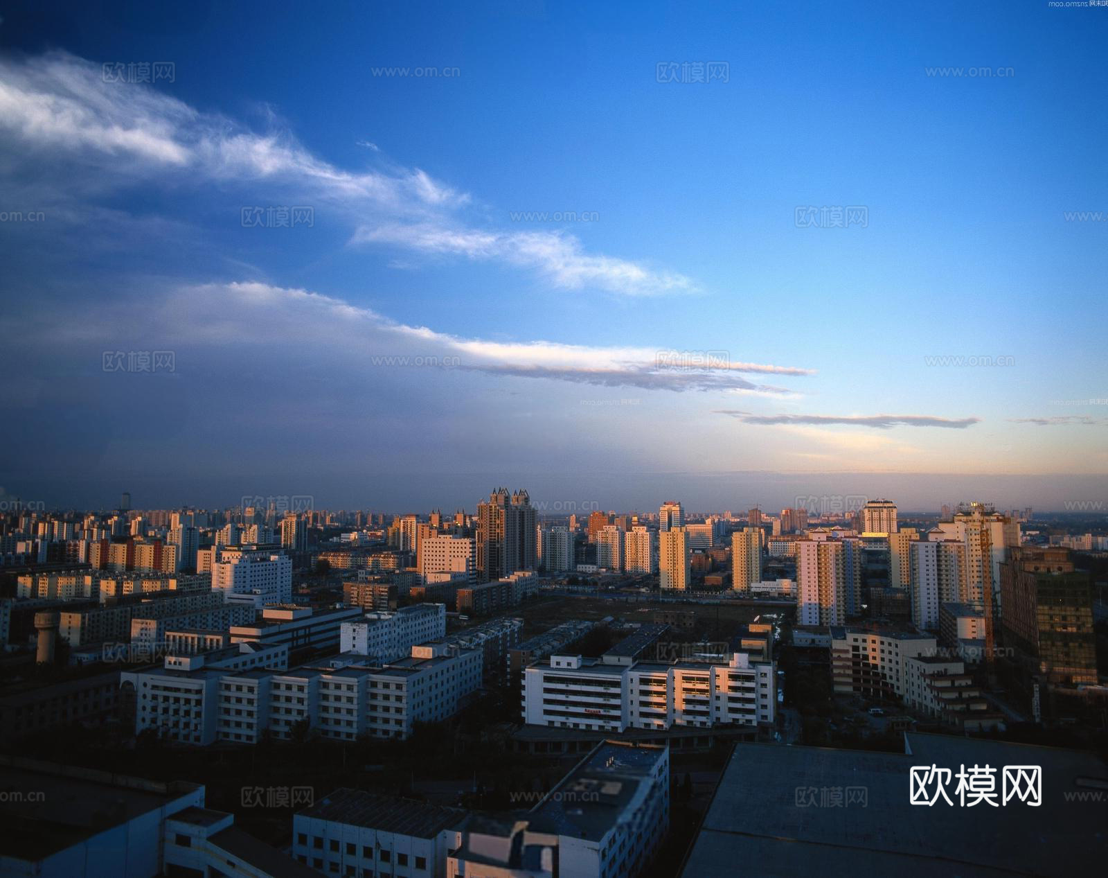 白天小区外景