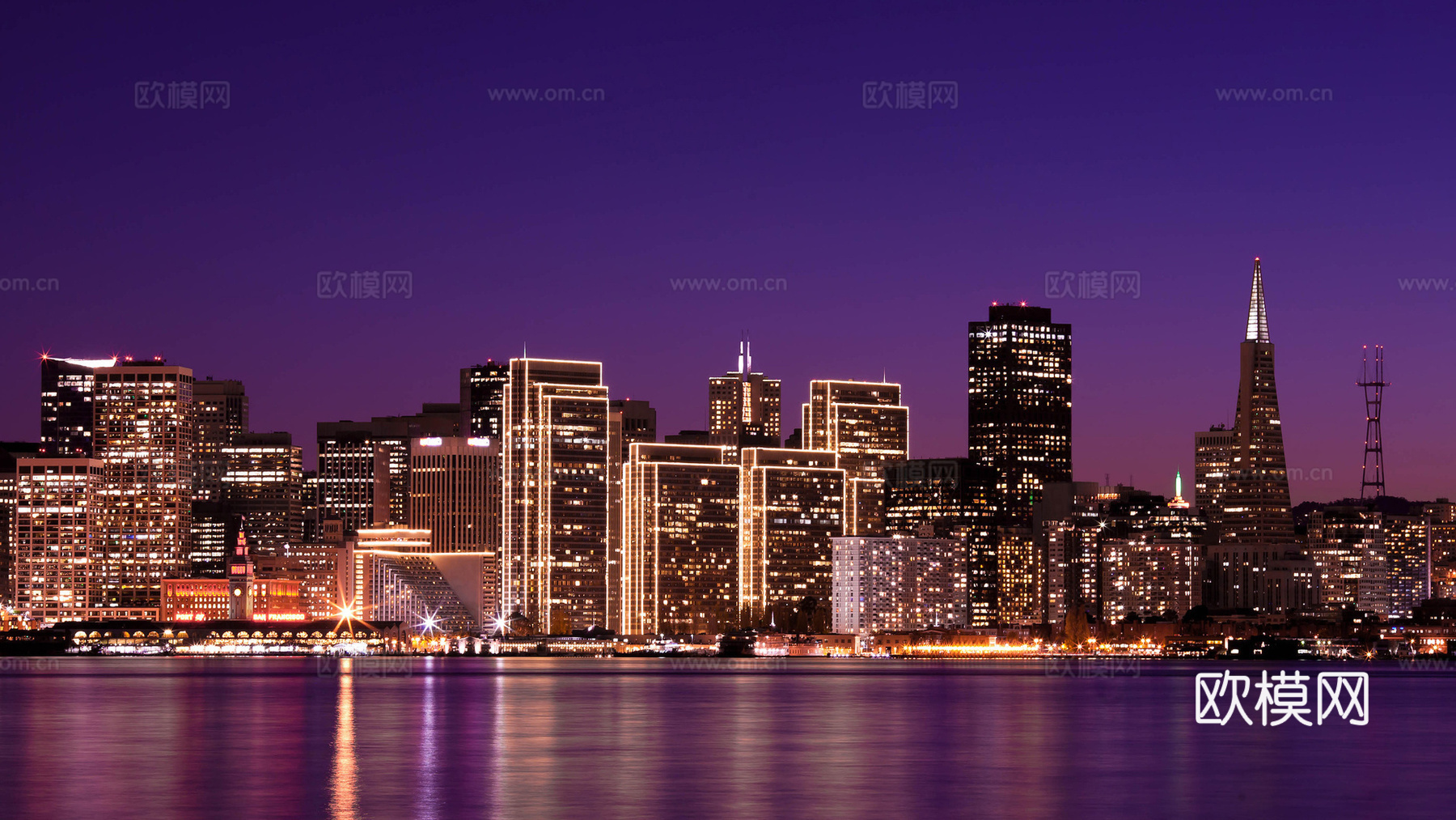 城市 夜景