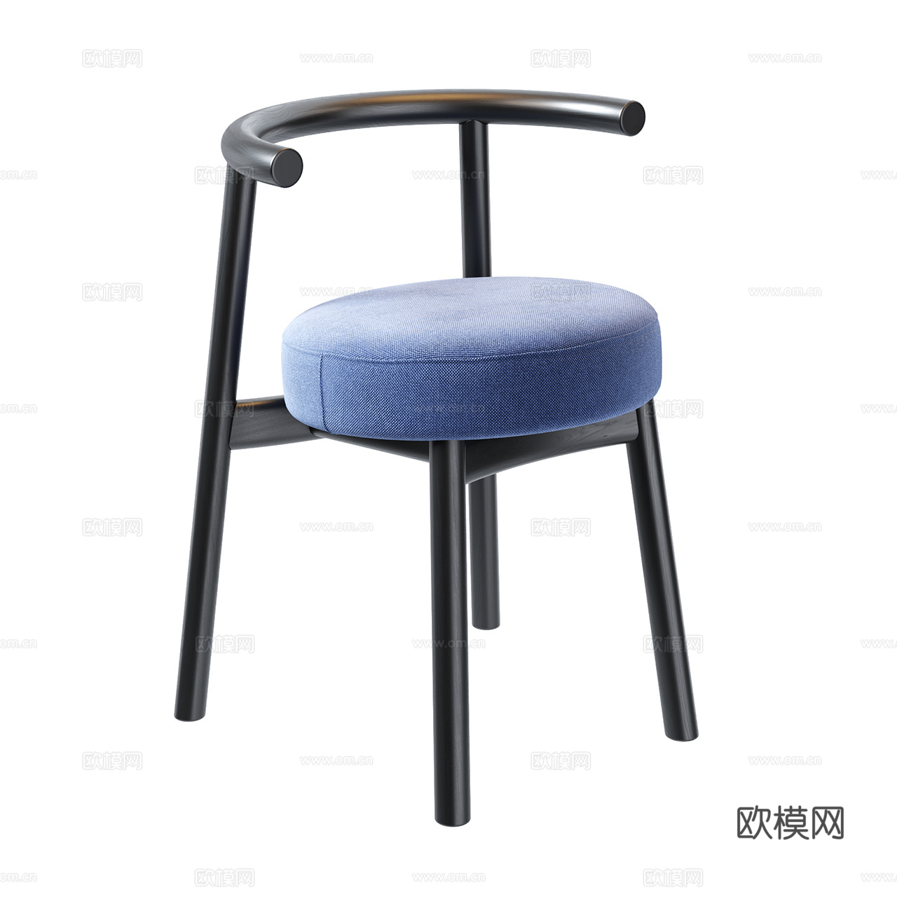 Mattiazzi 中古风单椅 极简单椅 侘寂风单椅 布椅3d模型