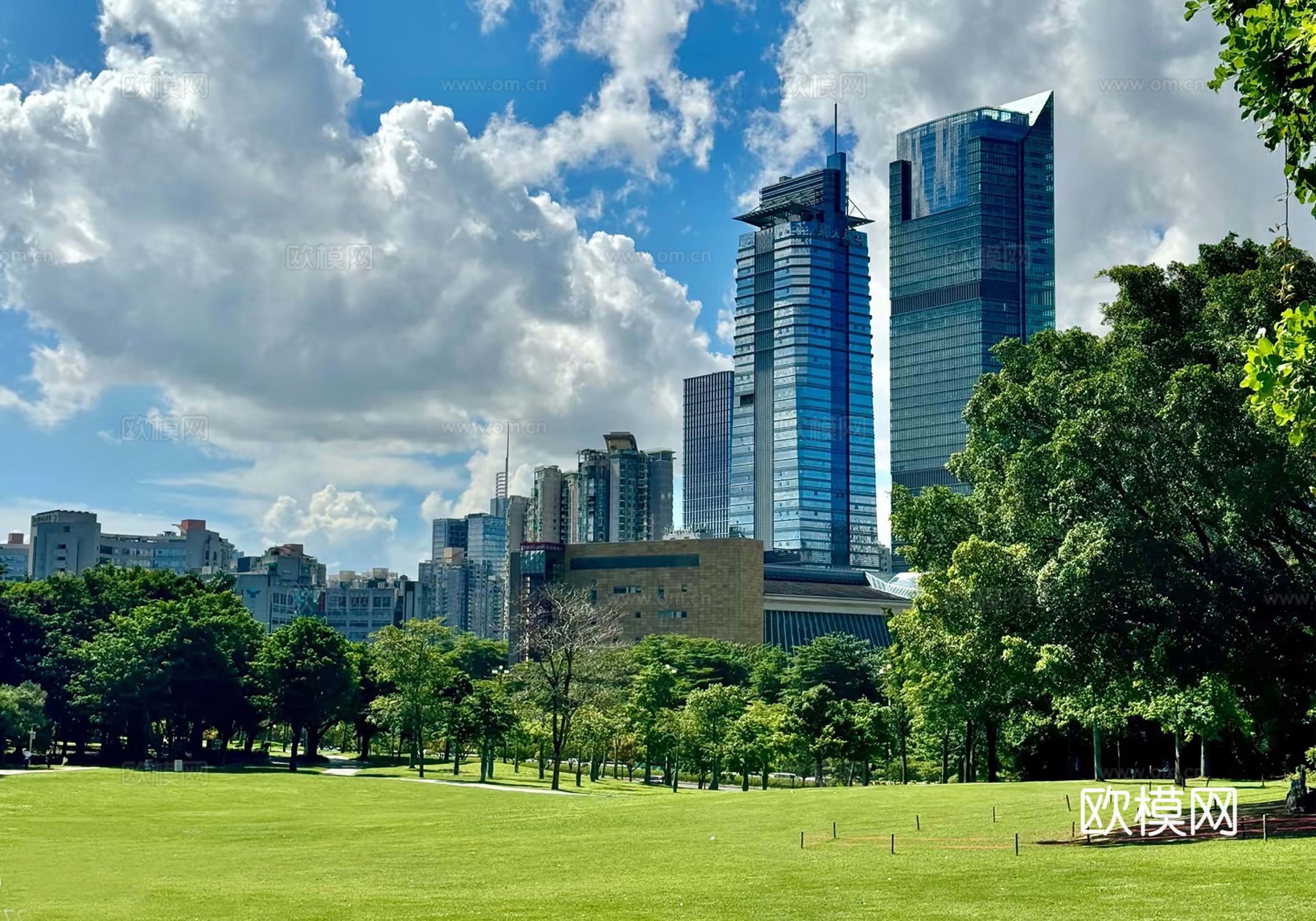 白天城市外景下载