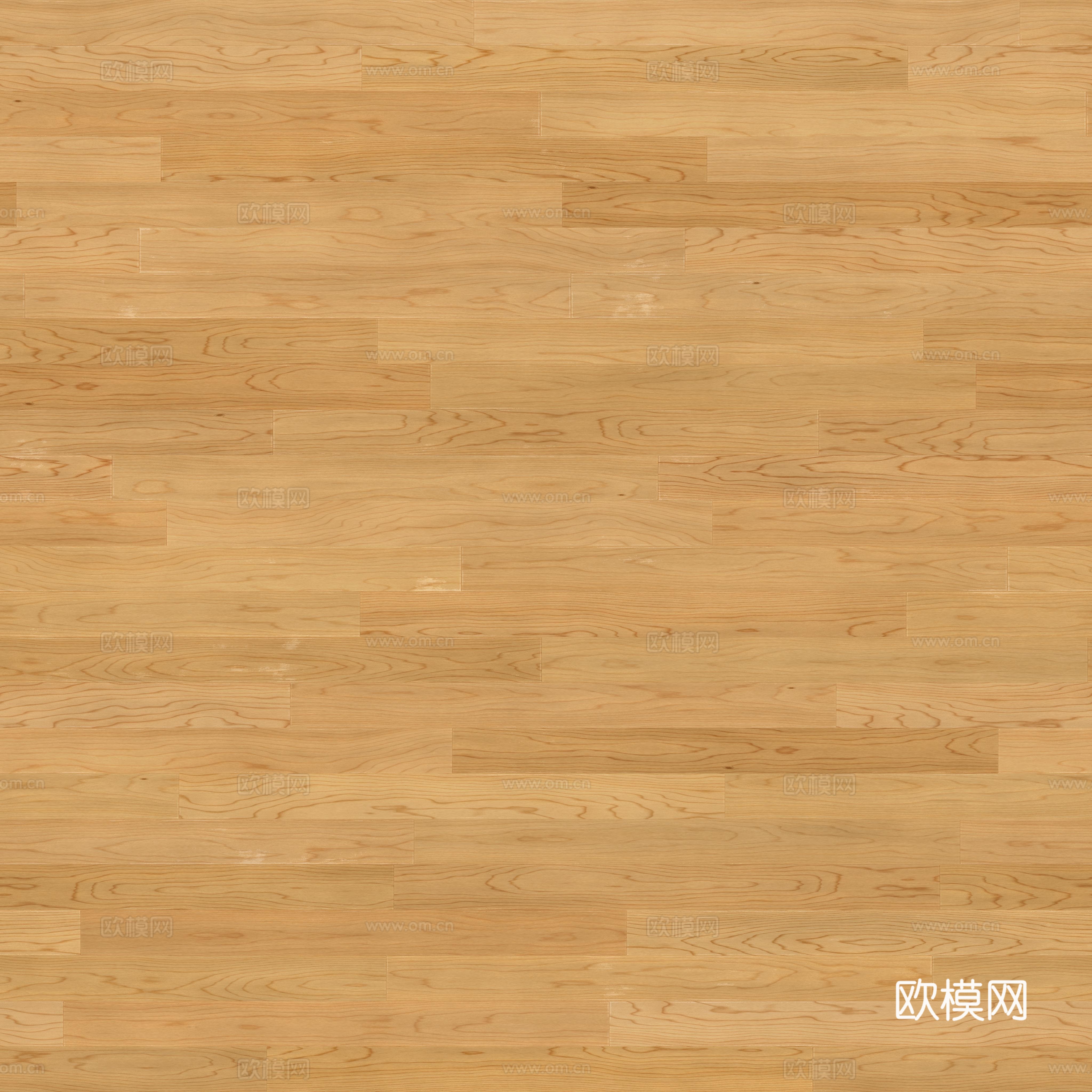 原木色木地板