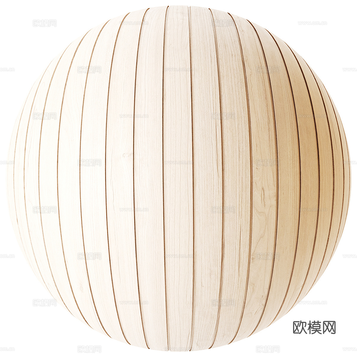 新中式木板 桑拿板 长城板 木地板3d模型