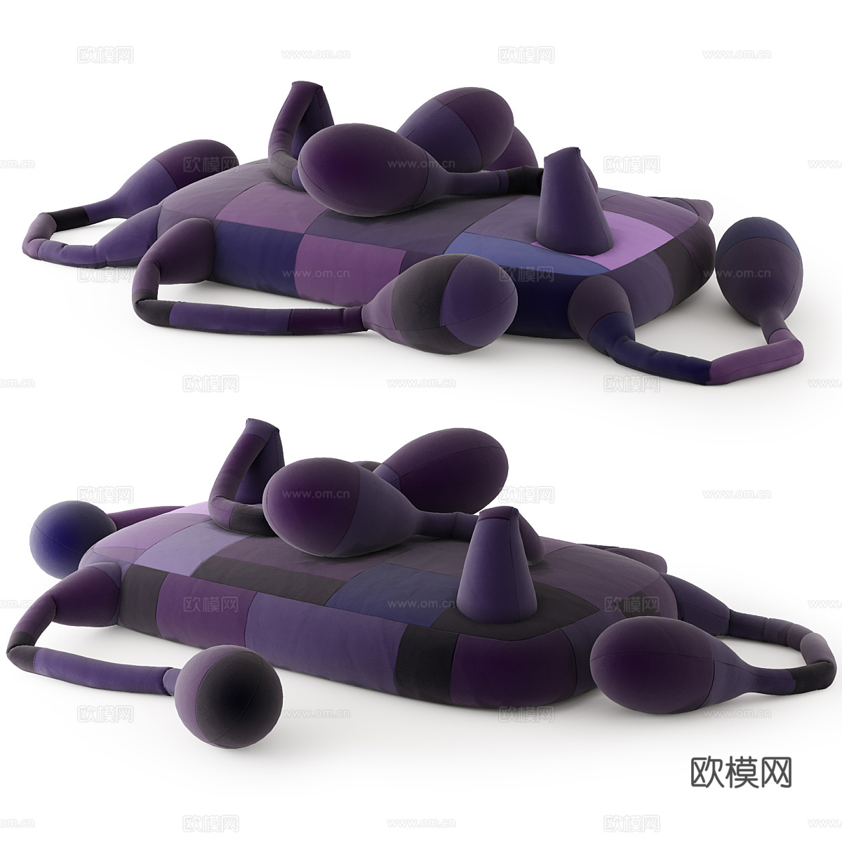 异形沙发3d模型
