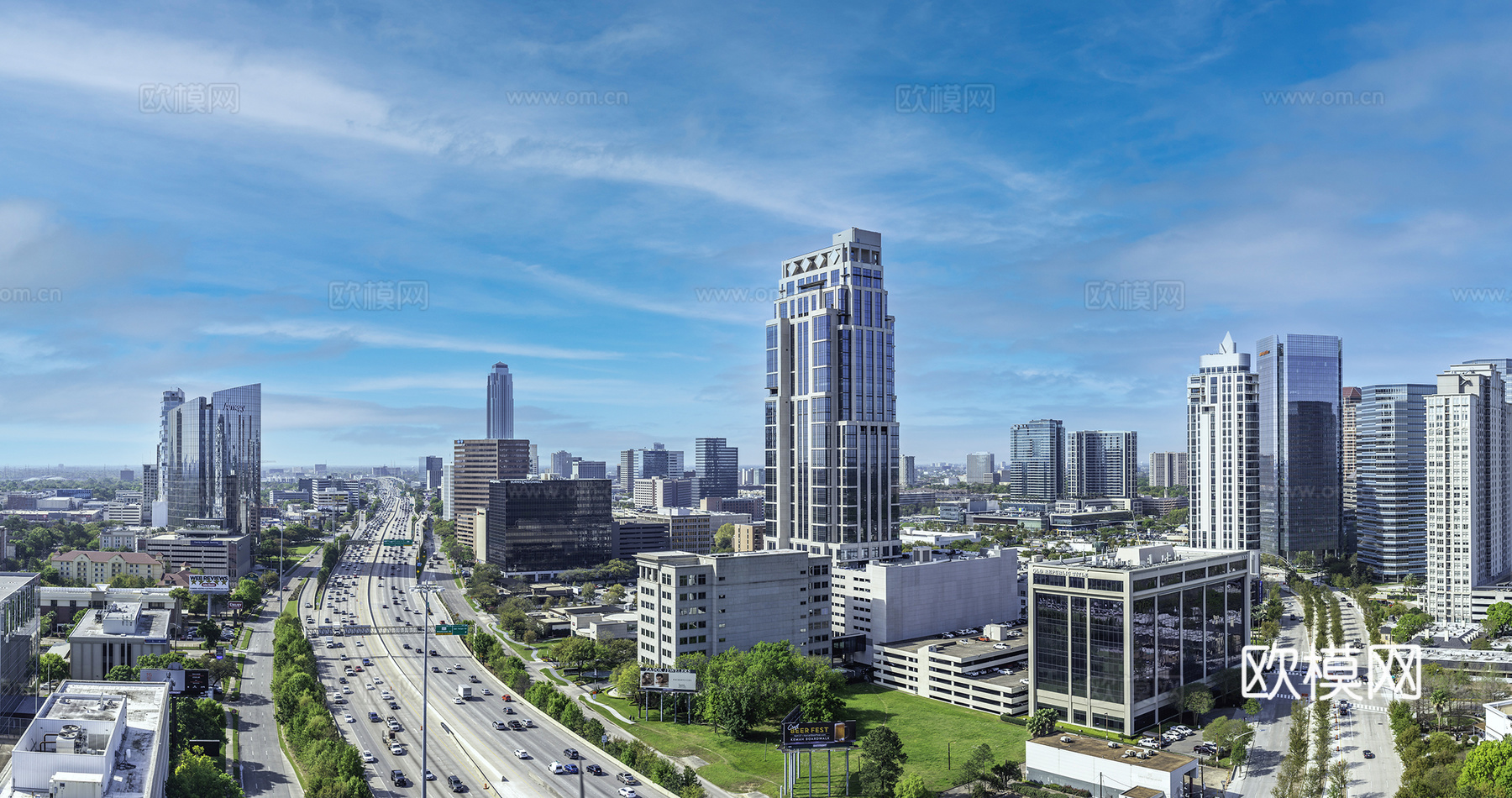 白天城市建筑  高楼  景观