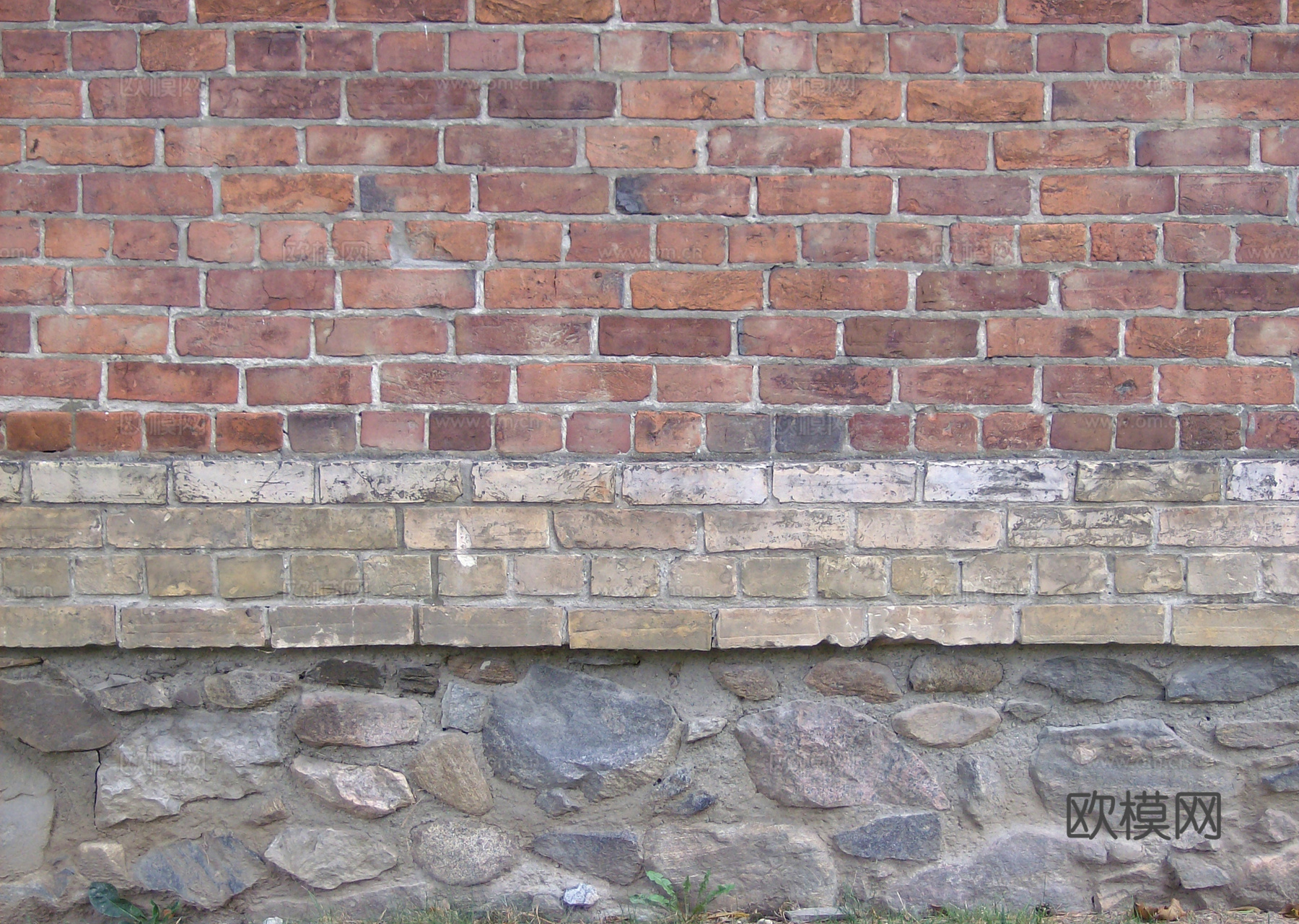 墙砖地砖 现代小砖墙 红砖  户外砖下载