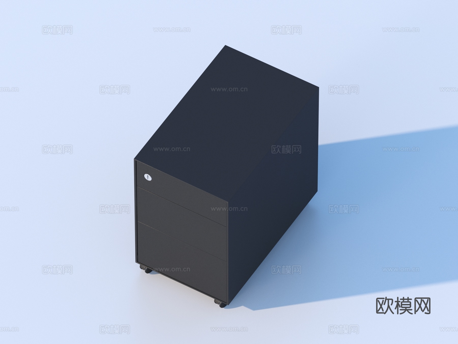 床头柜 柜子3d模型