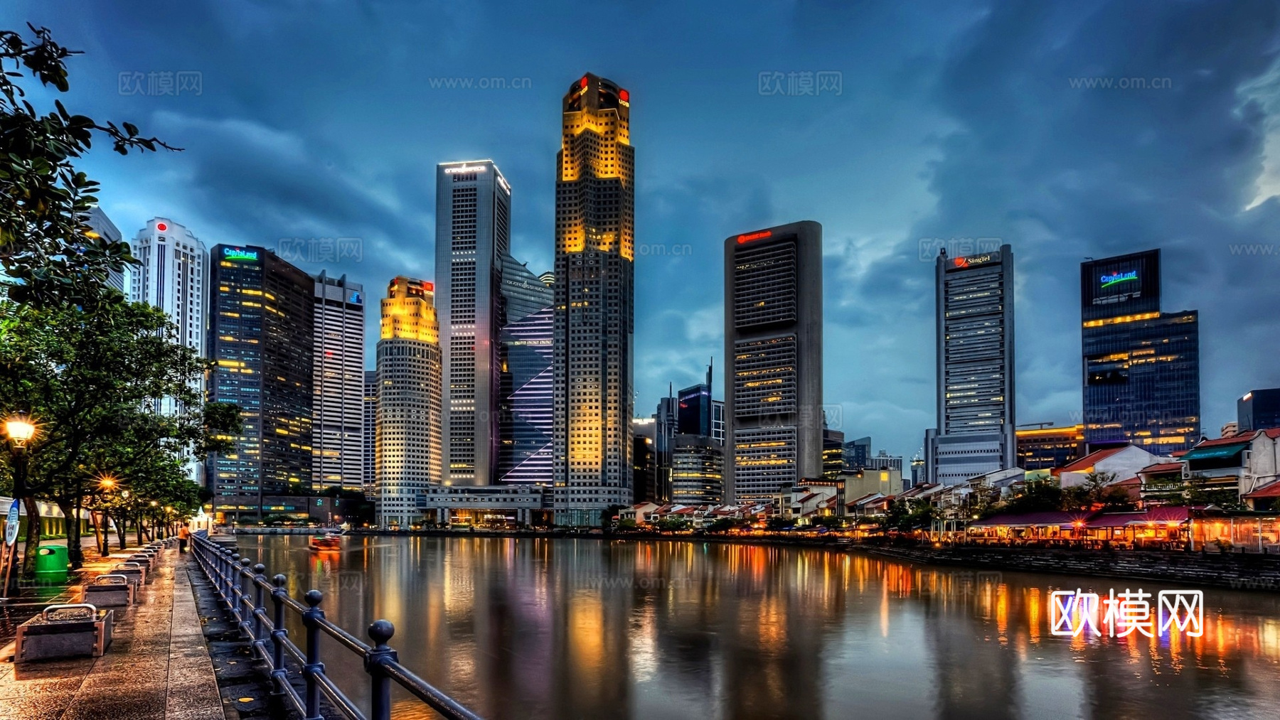 城市 夜景
