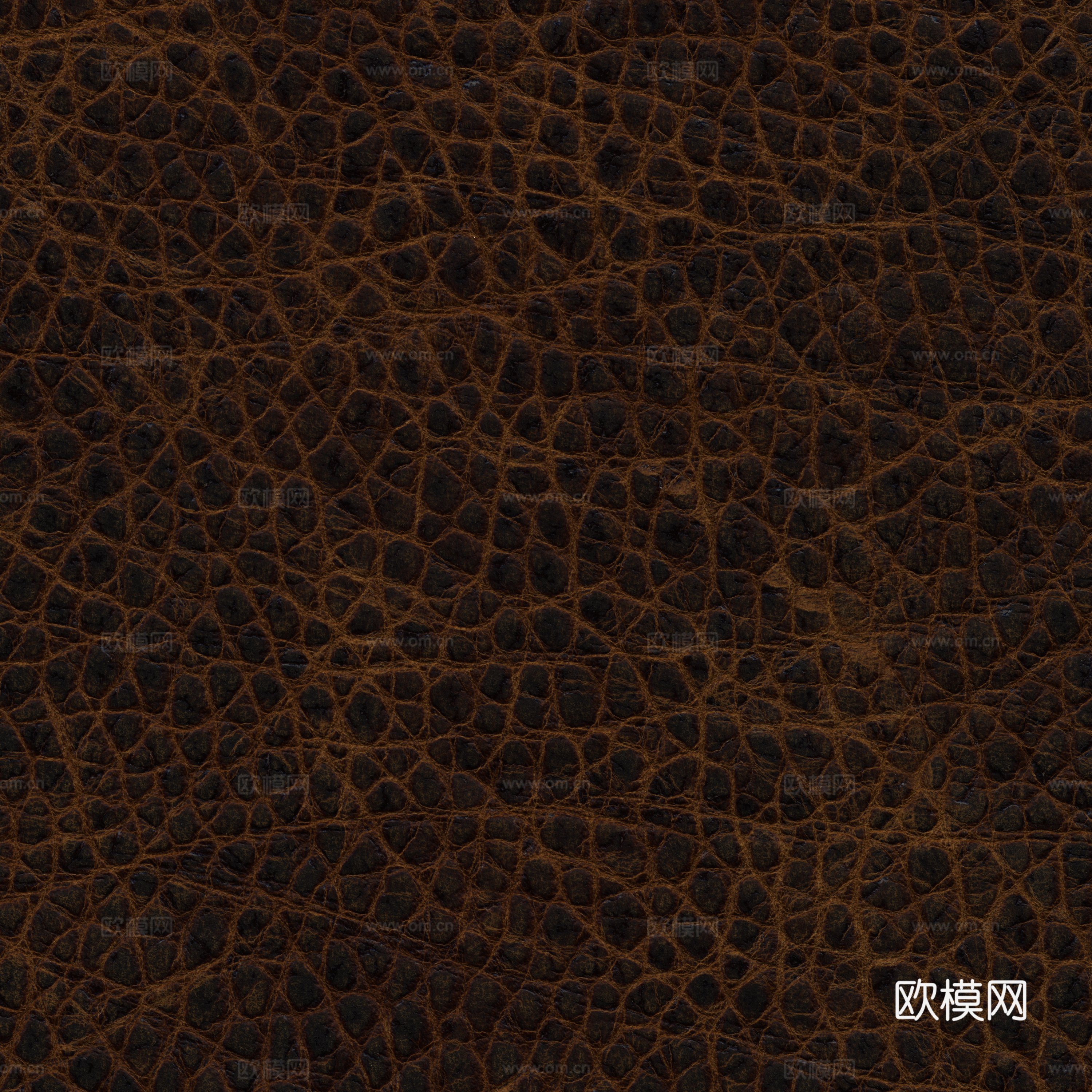 现代皮革 粗纹皮革 咖色皮革
