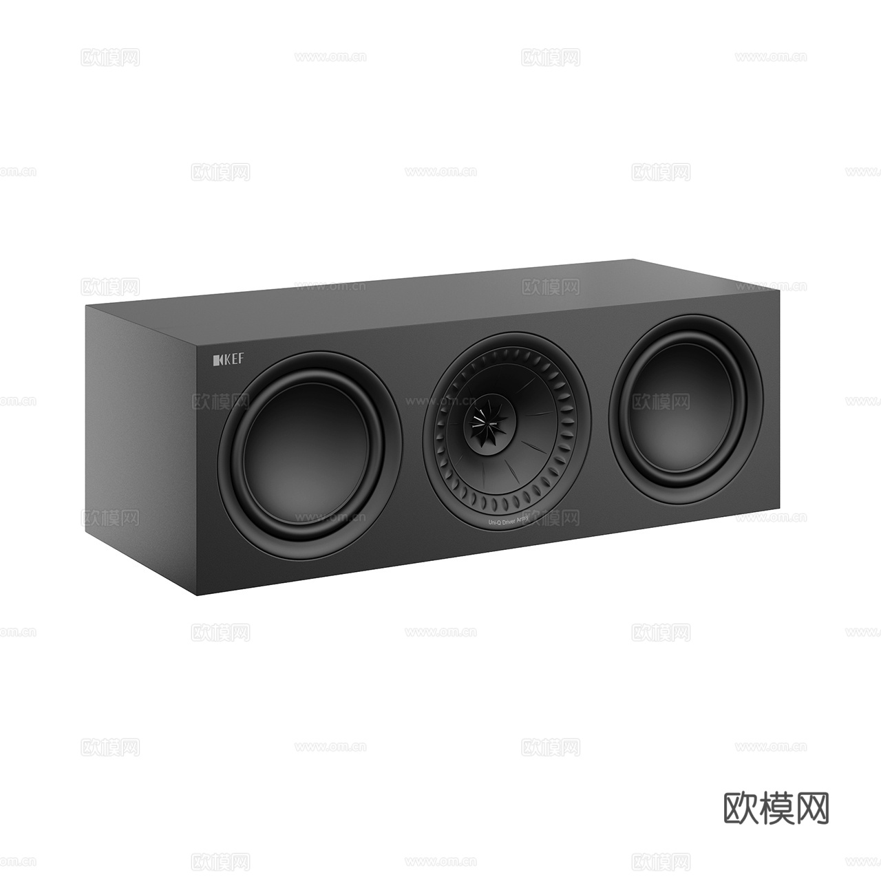 KEF 极简扬声器 扬声器 音响 印象 低音炮3d模型